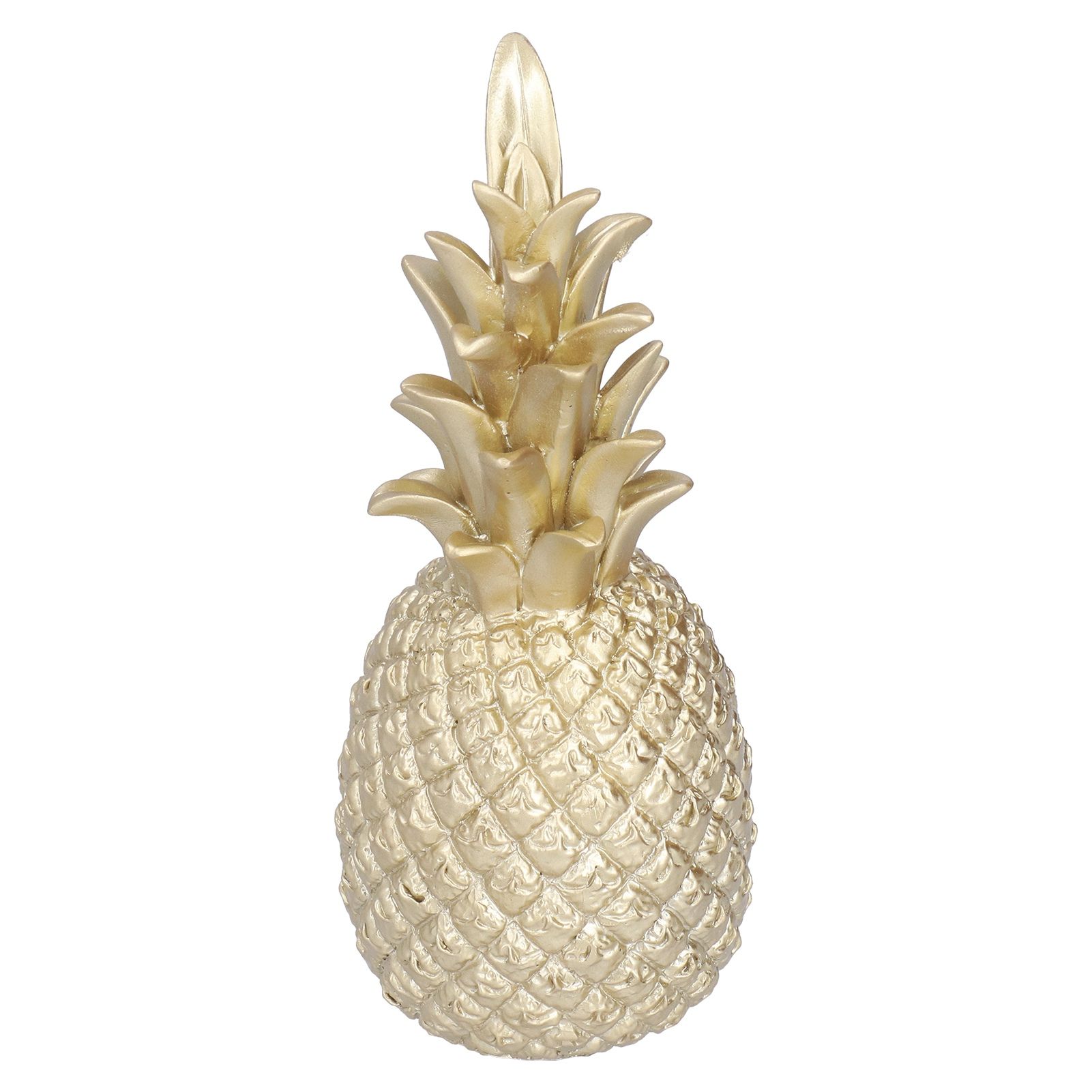 Resin Artificial Pineapple Decoration Household Decorative Pineapple Nordic Home Desk Decor DecorationGold, Medium - Image 3