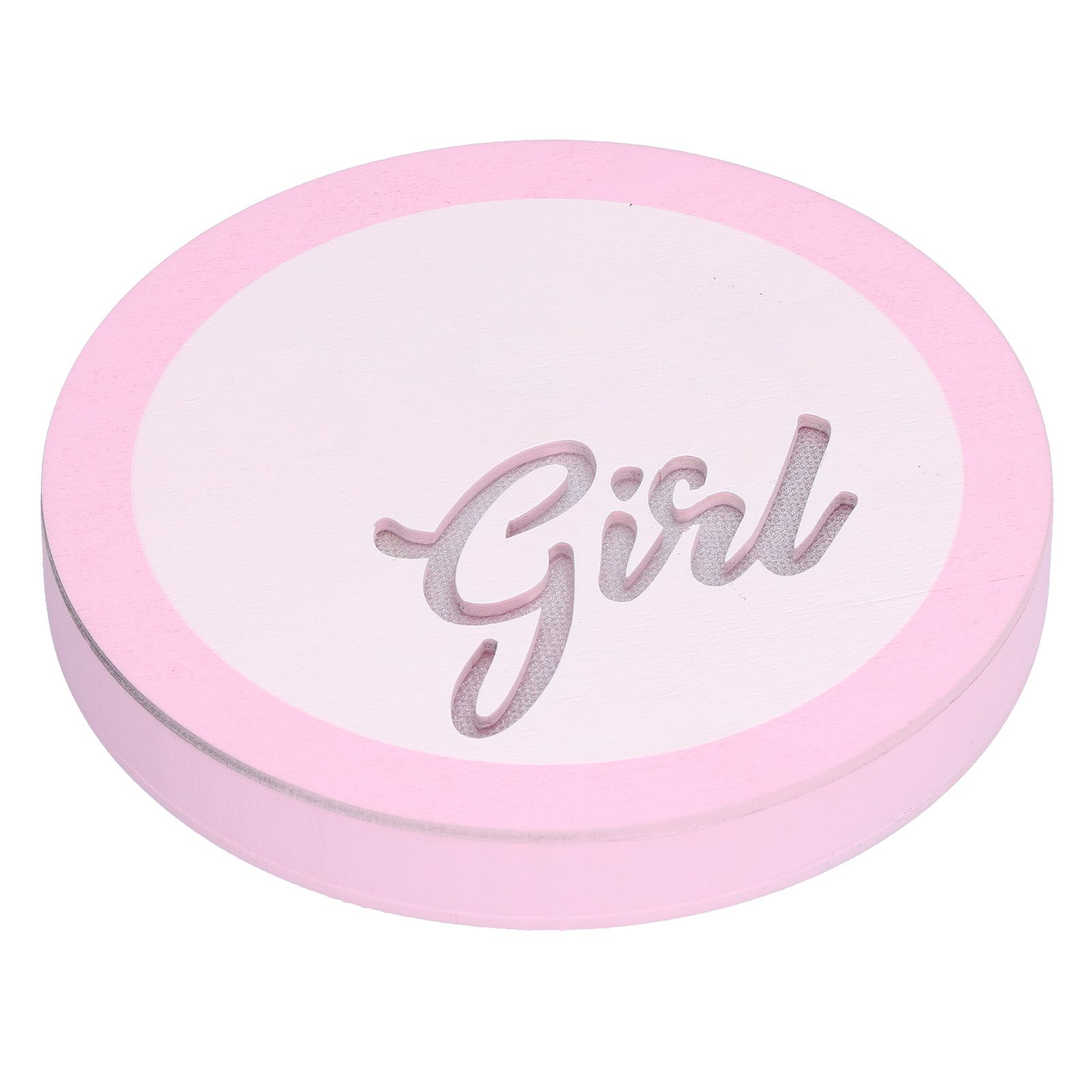 Wooden Baby Shower Sign Premium Boxwood Bright Color Safe Nontoxic Durable Wooden LED Baby Party - Image 2
