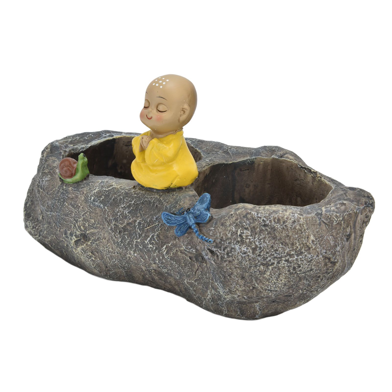 Resin Succulents Pots Cartoon Fake Stone Flower Pots for Planting Succulent Cactus Aloe African Violet - Image 2
