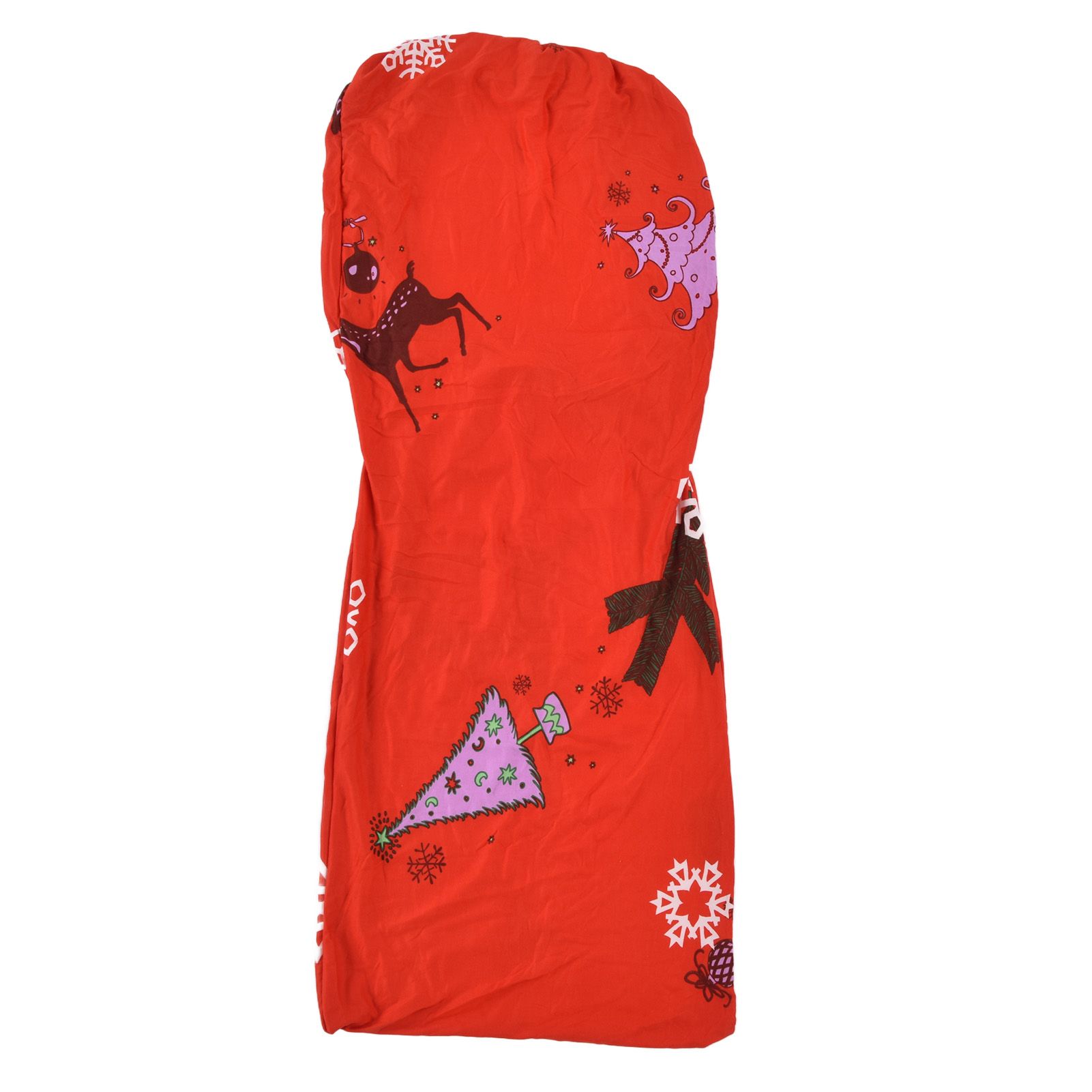 Polyurethane Fiber Christmas Chair Cover Stretchy Anti Folding Stretchable Dining Chair Cover for Party Holiday Home Christmas Snowflakes - Image 8