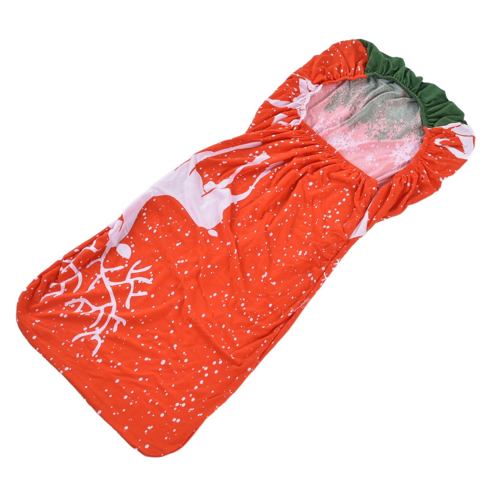 Polyurethane Fiber Christmas Chair Cover Stretchy Anti Folding Stretchable Dining Chair Cover for Party Holiday Home Christmas Fawn - Image 5