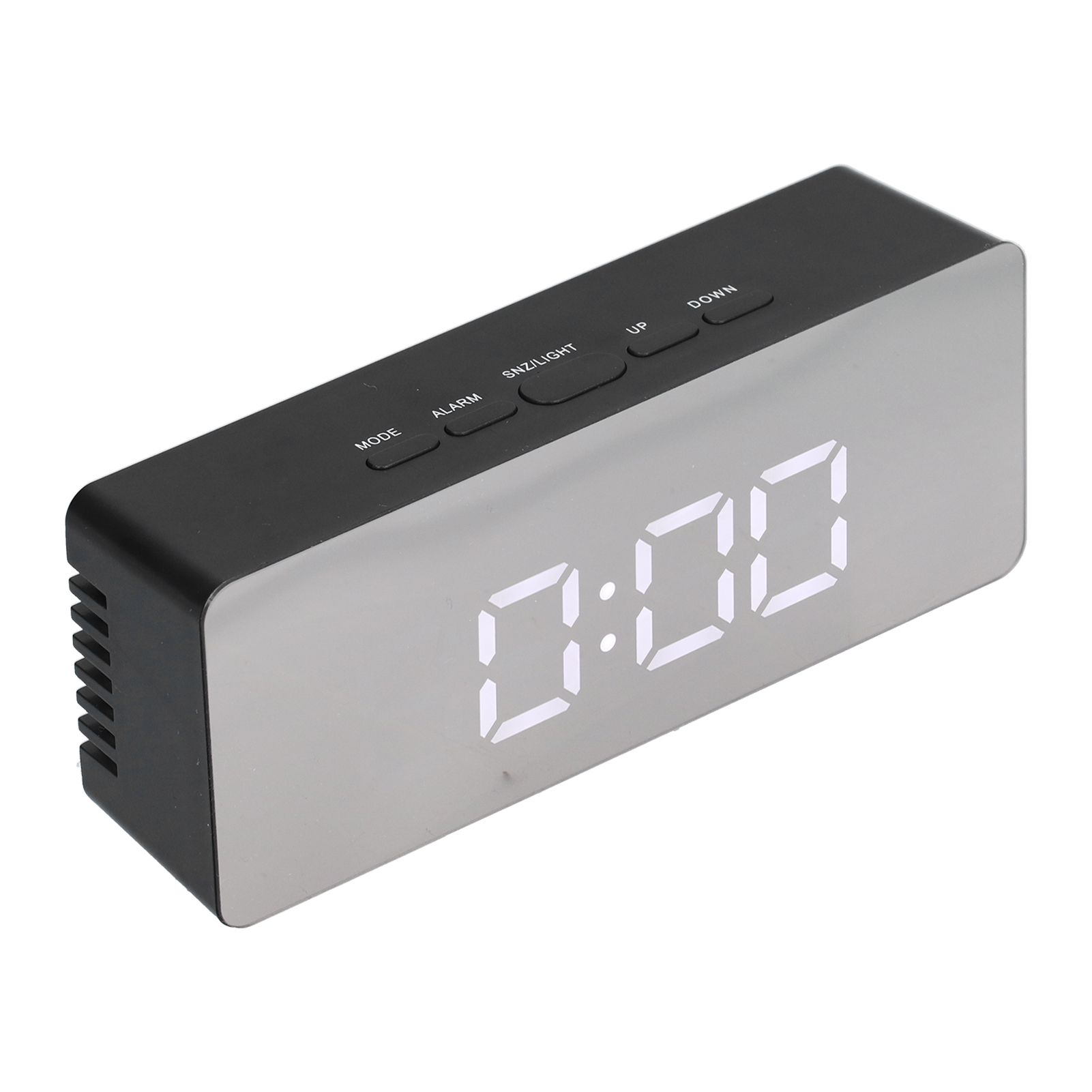 LED Mirror Alarm Clock Rectangular Digital Clock with Temperature Display for Bedroom Living Room Office Travel - Image 6