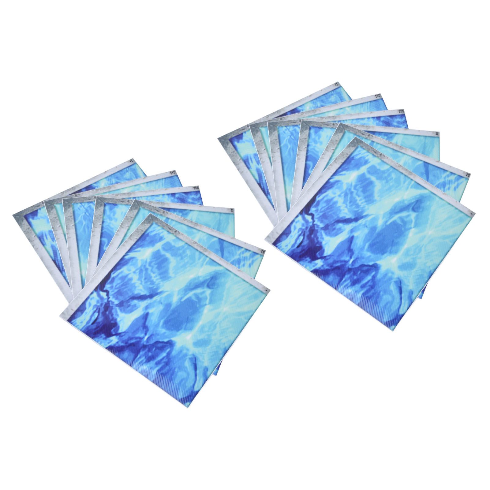 2Set 3D Bathtub Sticker Waterproof Antislip Bath Tub Sticker Self Adhesive PVC Tile Decal for Swimming Pool - Image 7