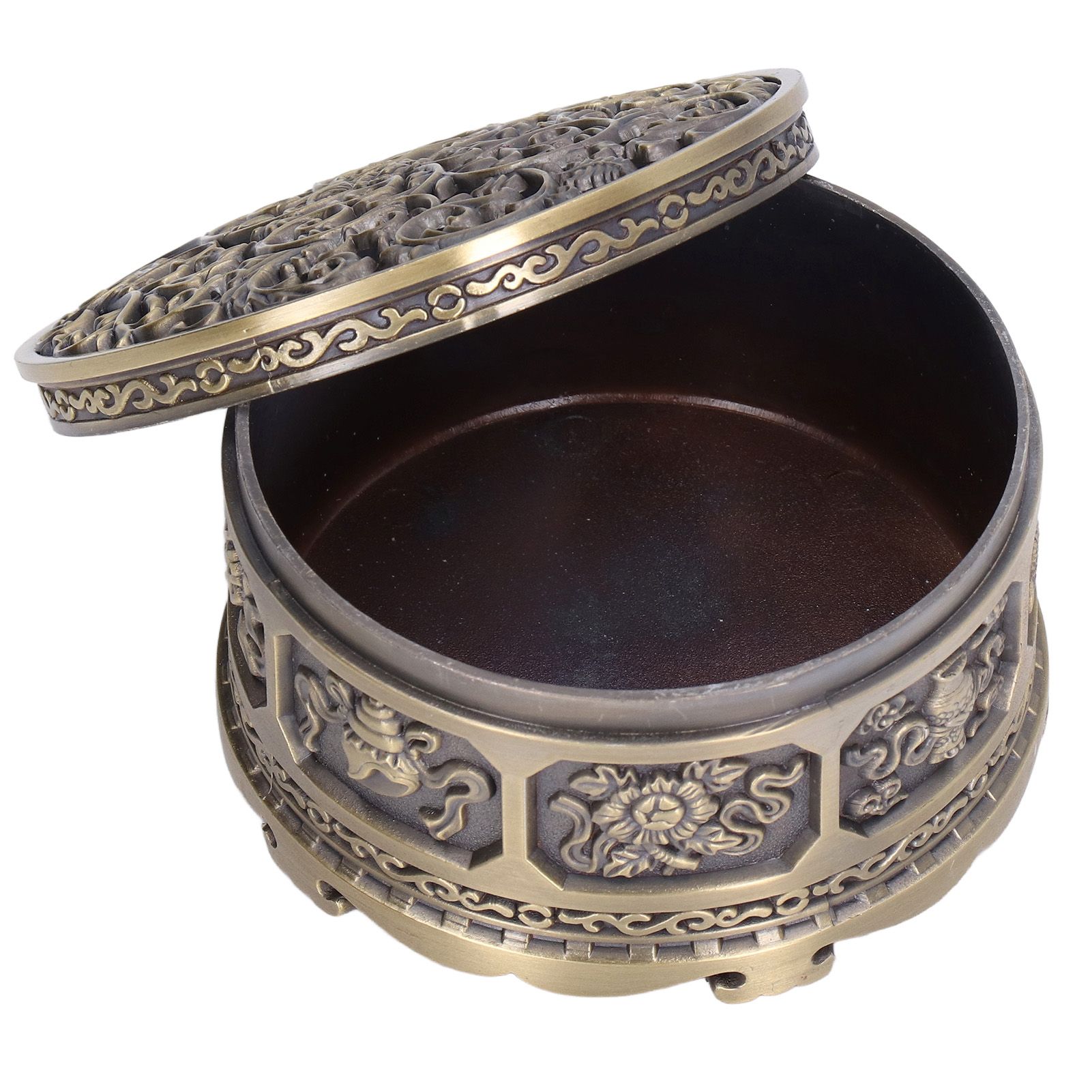 Incense Holder Burner Copper Aroma Burner Home Decoration Ornament for Indoor Temple - Image 5