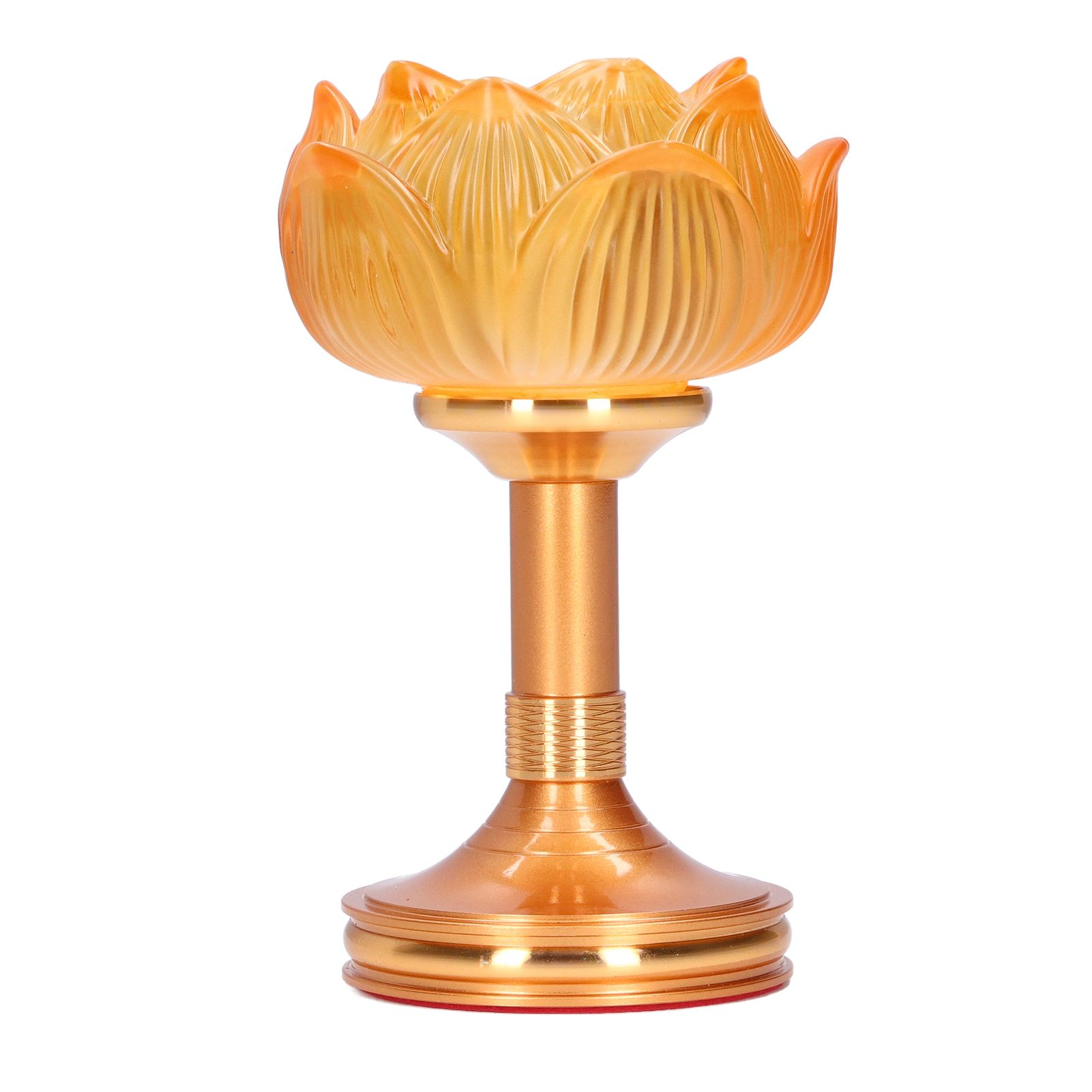 Buddhist Lotus Light Good Stability Elegant Fashion Exquisitely Made Buddhist Lamp for Kitchen Living Room - Image 1