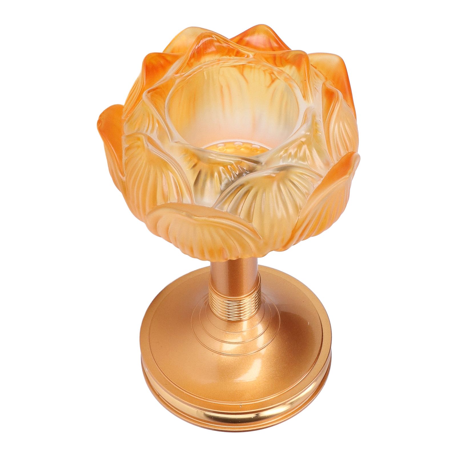 Buddhist Lotus Light Good Stability Elegant Fashion Exquisitely Made Buddhist Lamp for Kitchen Living Room - Image 2