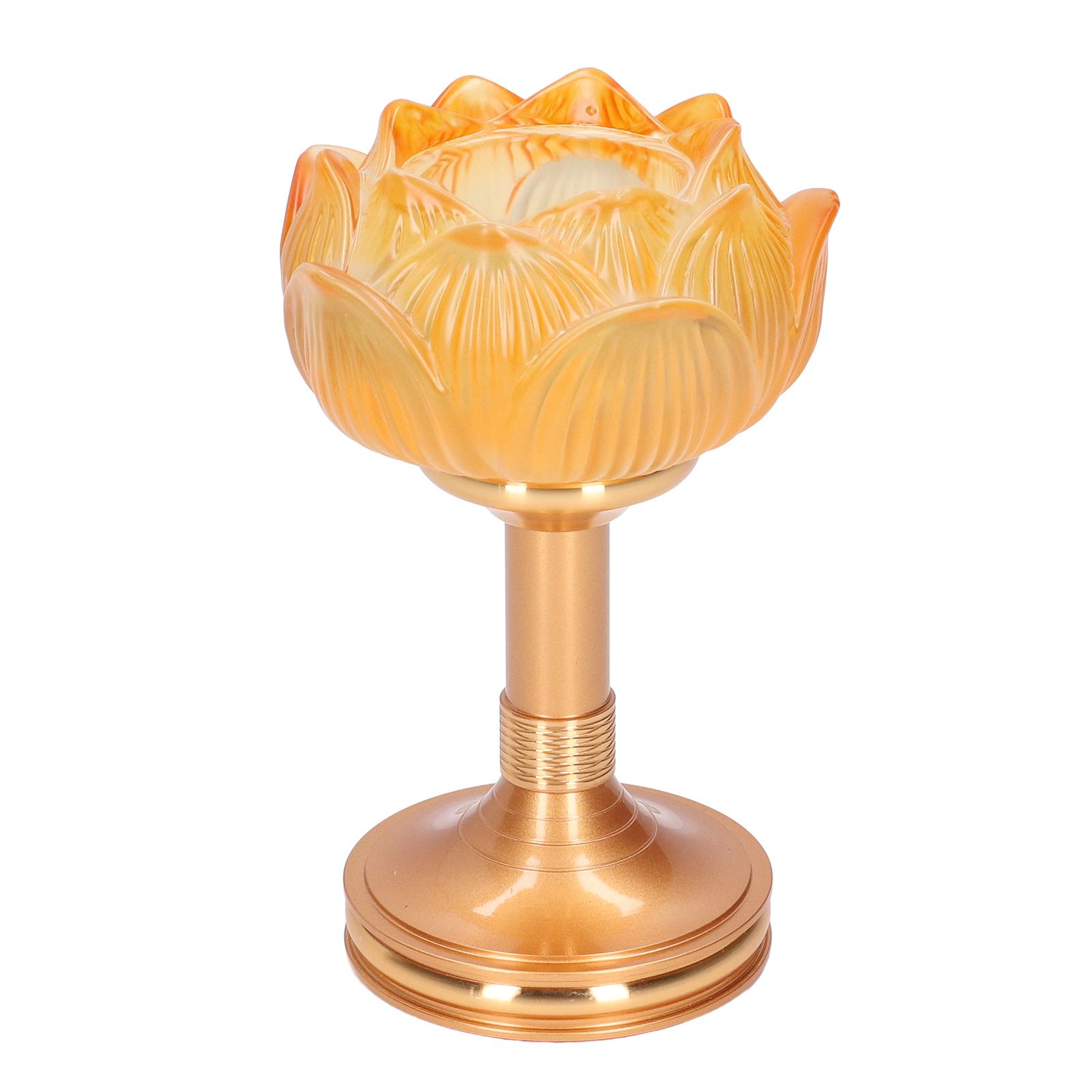 Buddhist Lotus Light Good Stability Elegant Fashion Exquisitely Made Buddhist Lamp for Kitchen Living Room - Image 3