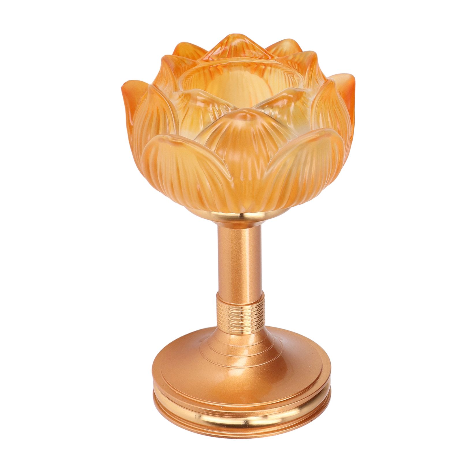 Buddhist Lotus Light Good Stability Elegant Fashion Exquisitely Made Buddhist Lamp for Kitchen Living Room - Image 4