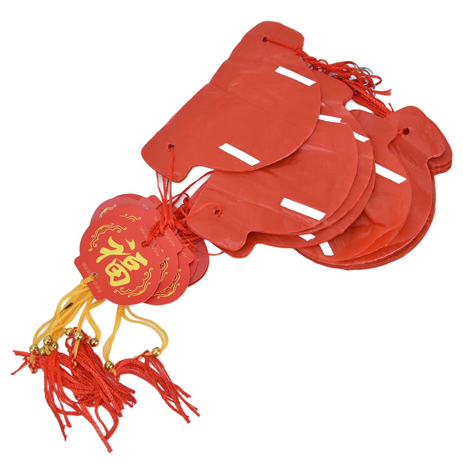 20Pcs Red Paper Chinese Decorative Lantern 15cm Diameter Hanging Ornaments for New Year Festival Wedding - Image 3