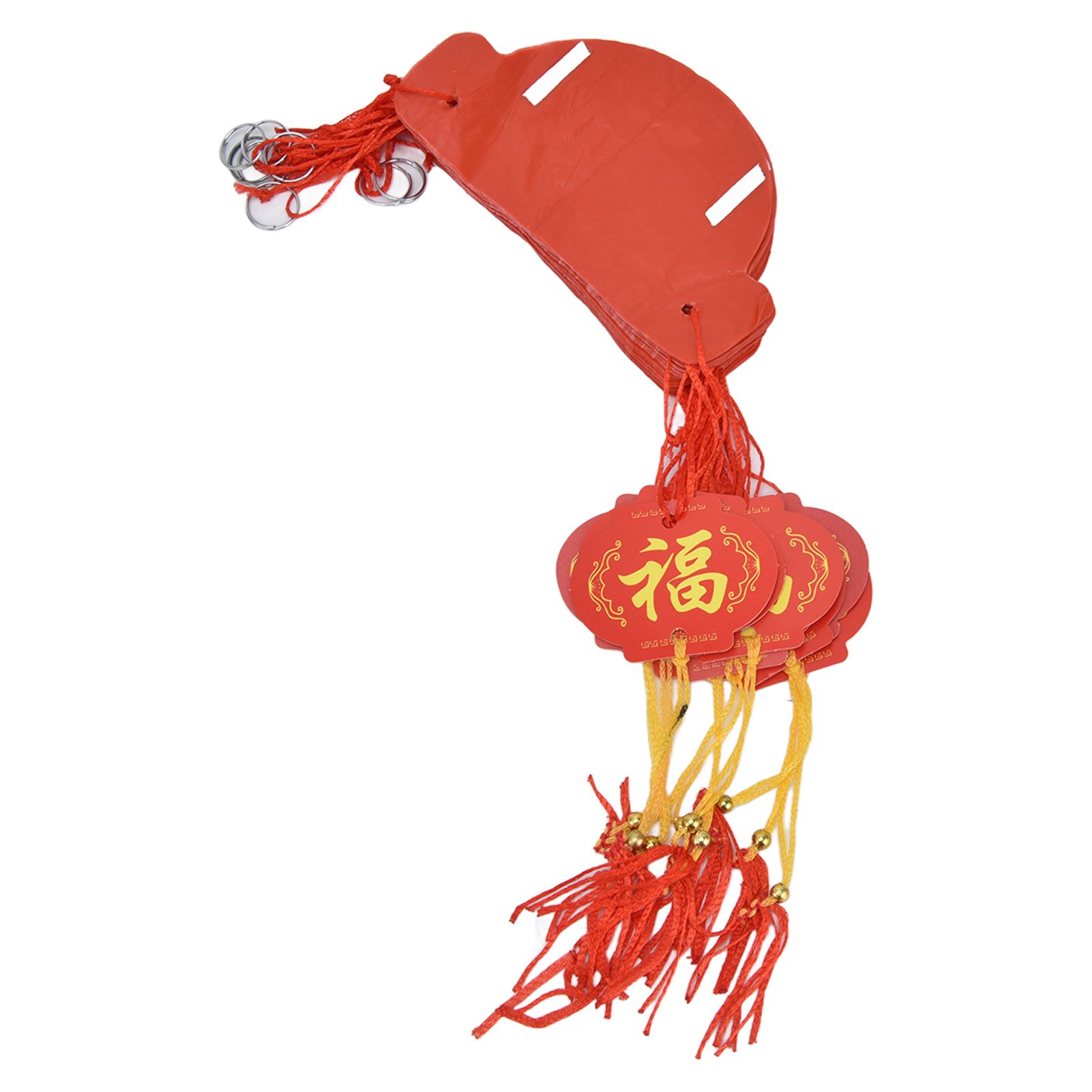 20Pcs Red Paper Chinese Decorative Lantern 15cm Diameter Hanging Ornaments for New Year Festival Wedding - Image 4