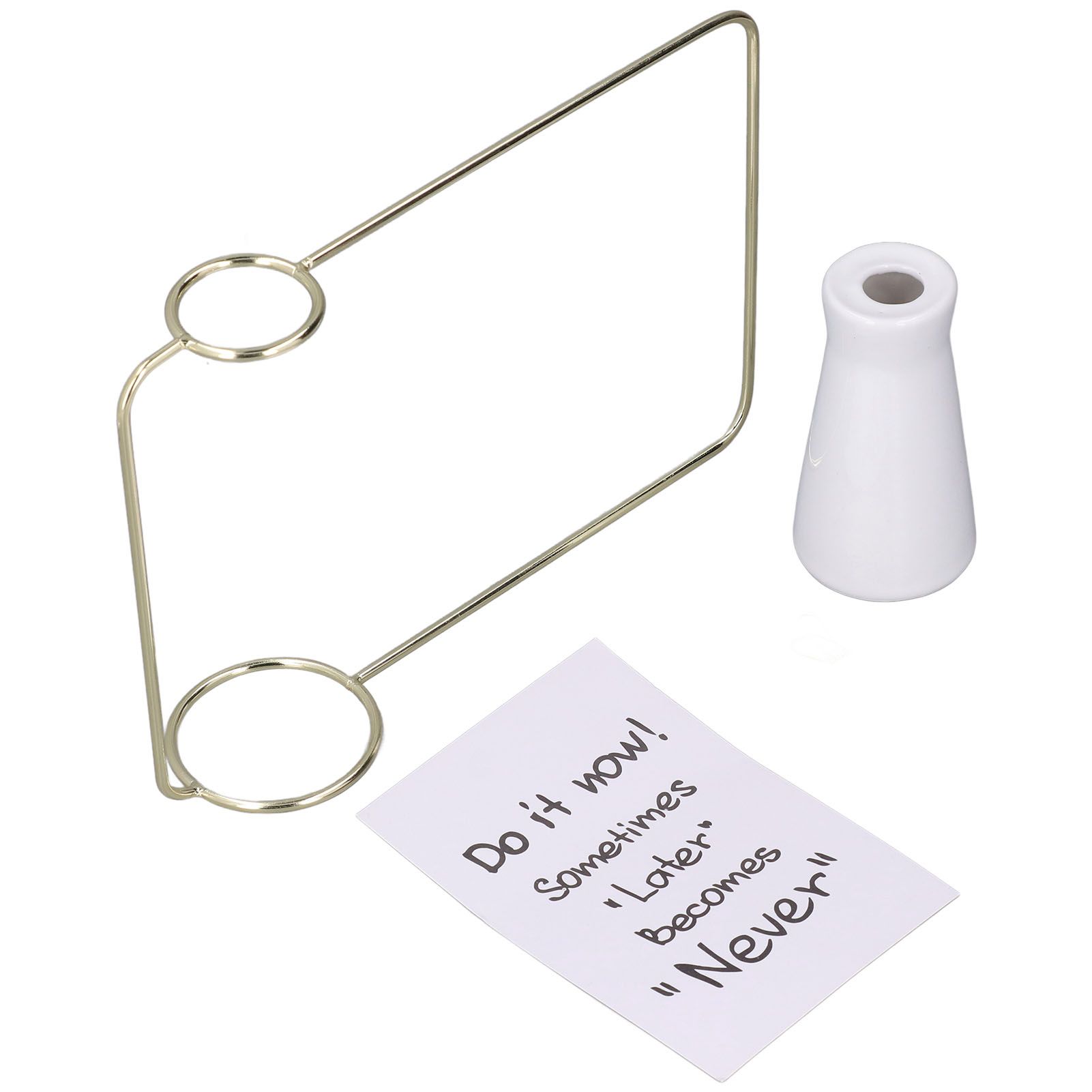 Metal Photo Frame Vase Decor Simple Elegant Design Nordic INS Style Hydroponic Vase for Bedrooms Study Rooms Offices - Image 7