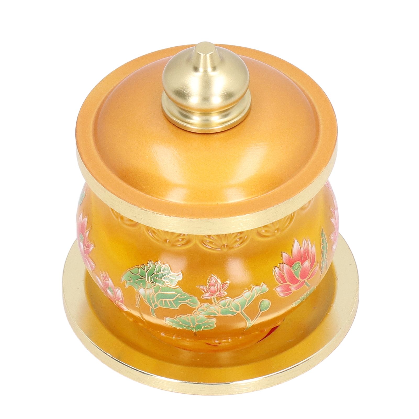 Buddhism Water Supply Cup Home Buddha Worship Family Tribute Holy Supplies Coloured Glaze Small - Image 6