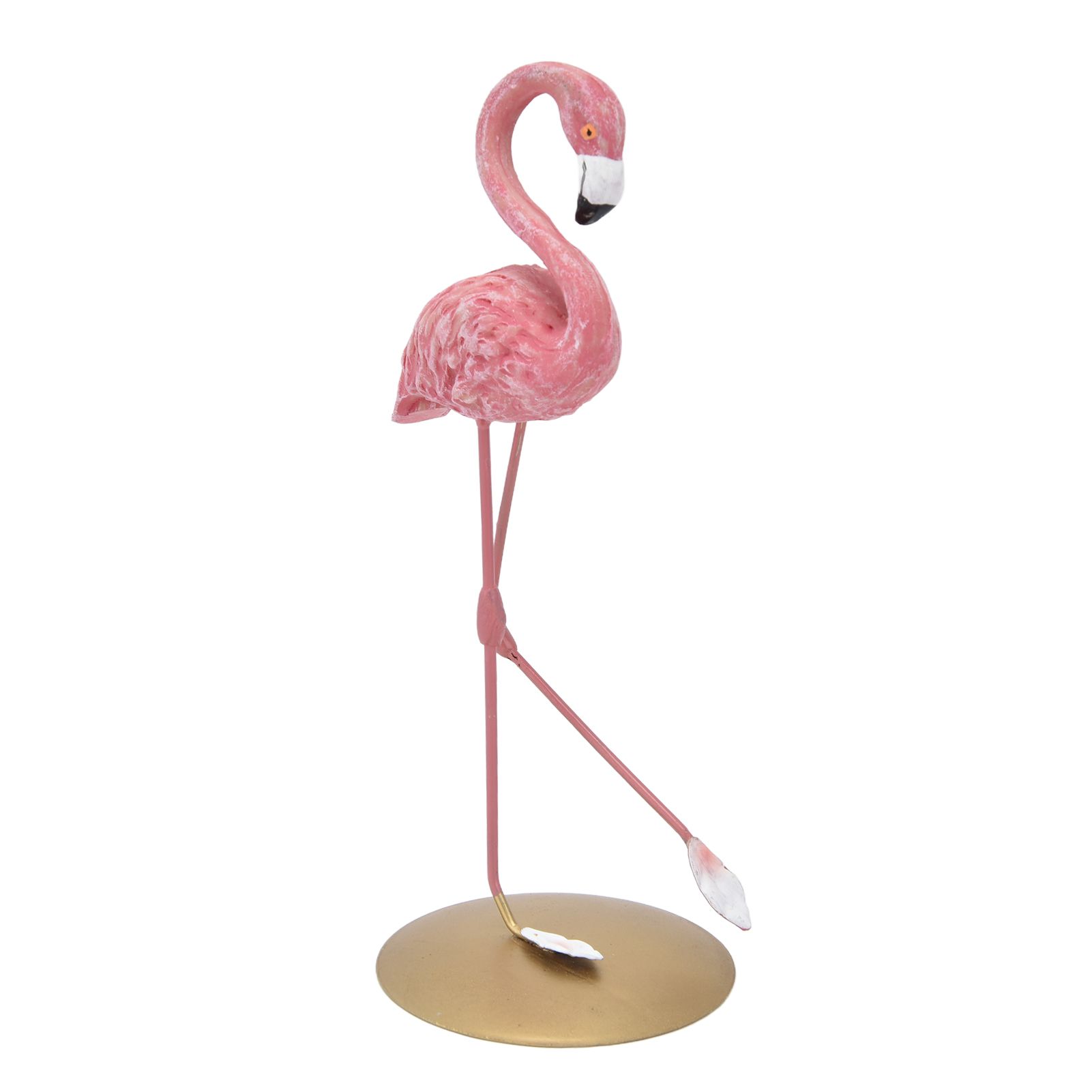 Pink Flamingo Statue Ornaments Resin Figurine Home Decoration Accessories for Living Room Bedroom Study - Image 6