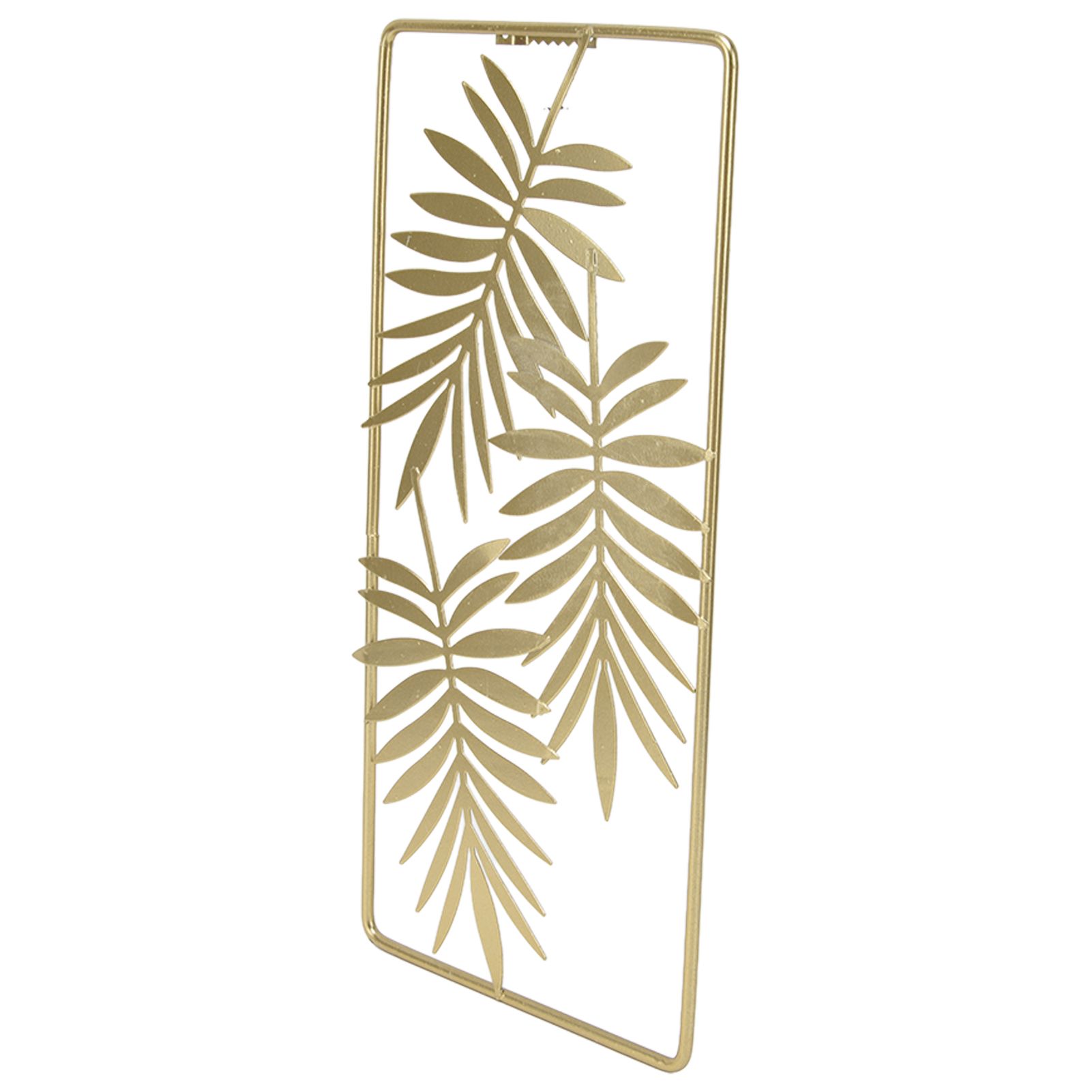 Metal Leaf Wall Decor Golden Nordic Style Elegant Ambience Sturdy Durable Wear Resistant Metal Wall Decor - Image 4