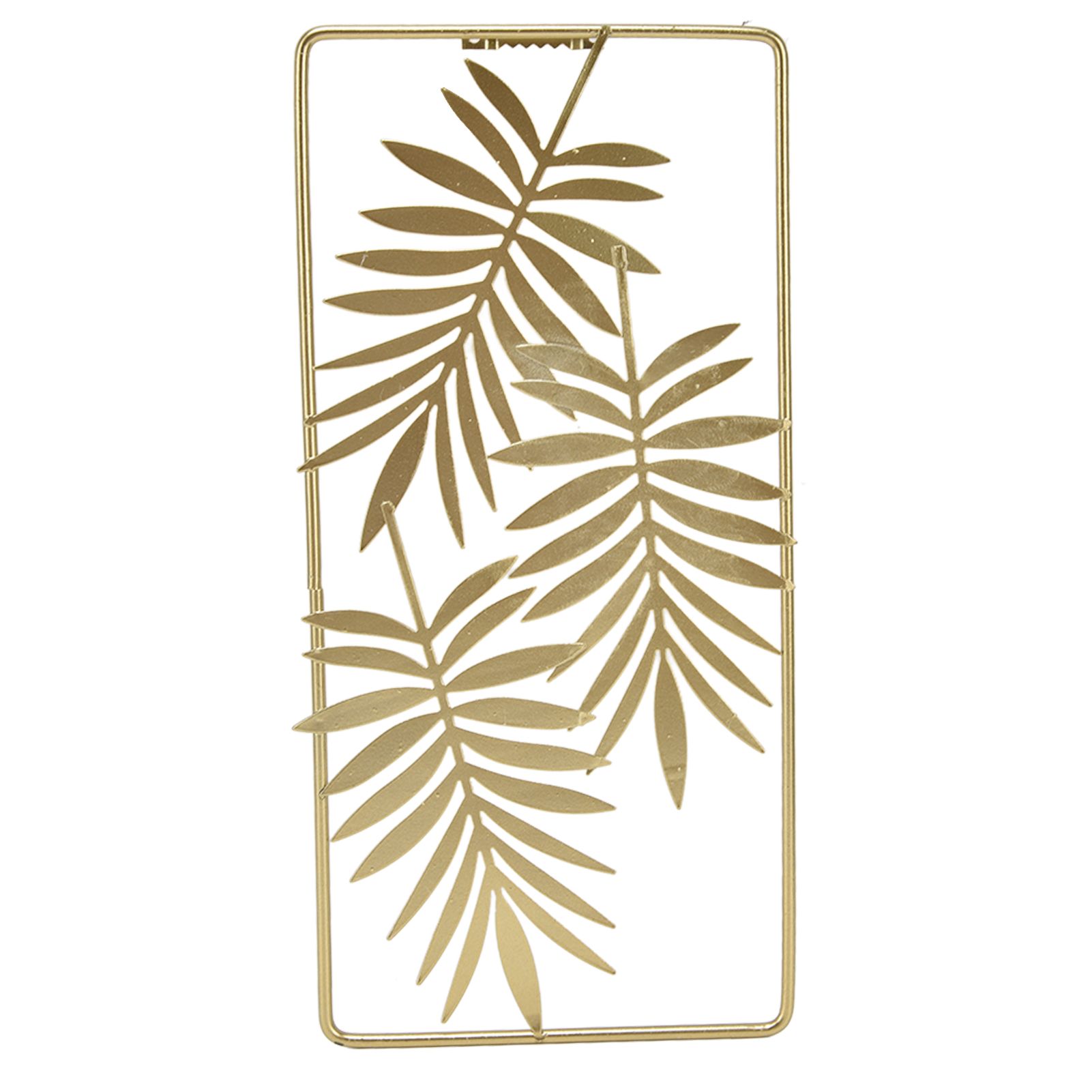 Metal Leaf Wall Decor Golden Nordic Style Elegant Ambience Sturdy Durable Wear Resistant Metal Wall Decor - Image 5