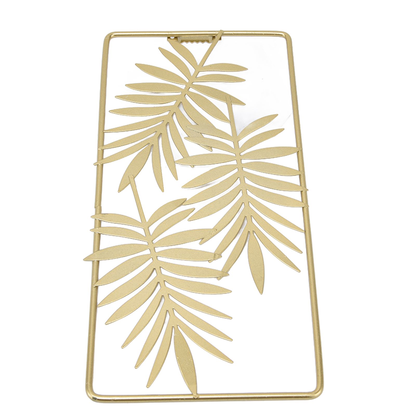Metal Leaf Wall Decor Golden Nordic Style Elegant Ambience Sturdy Durable Wear Resistant Metal Wall Decor - Image 6