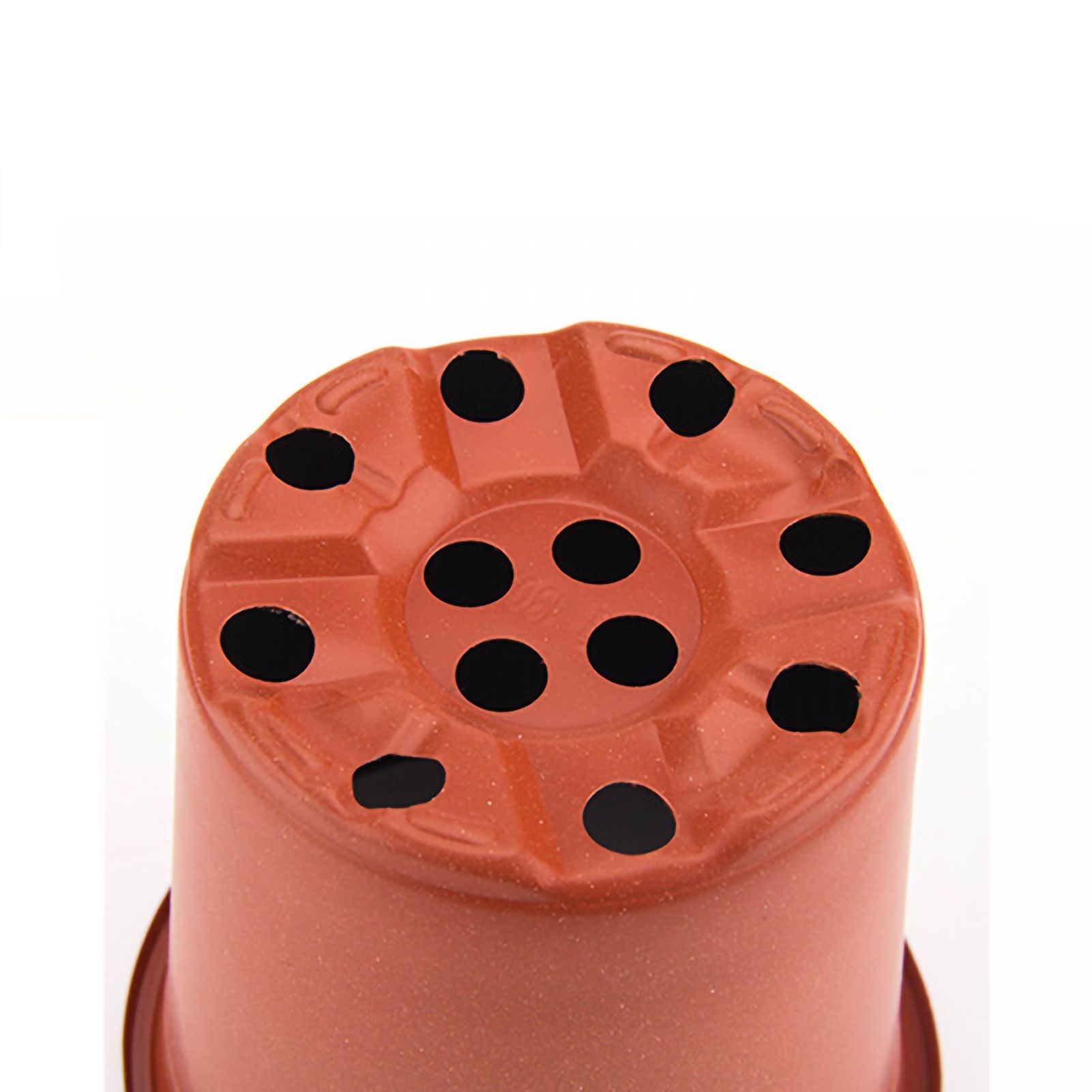 Thickened Plastic Plant Nursery Pot 2 Color Seedling Pot Flower Plant Container for Garden BalconyCaliber 190mm / 7.5in - Image 3