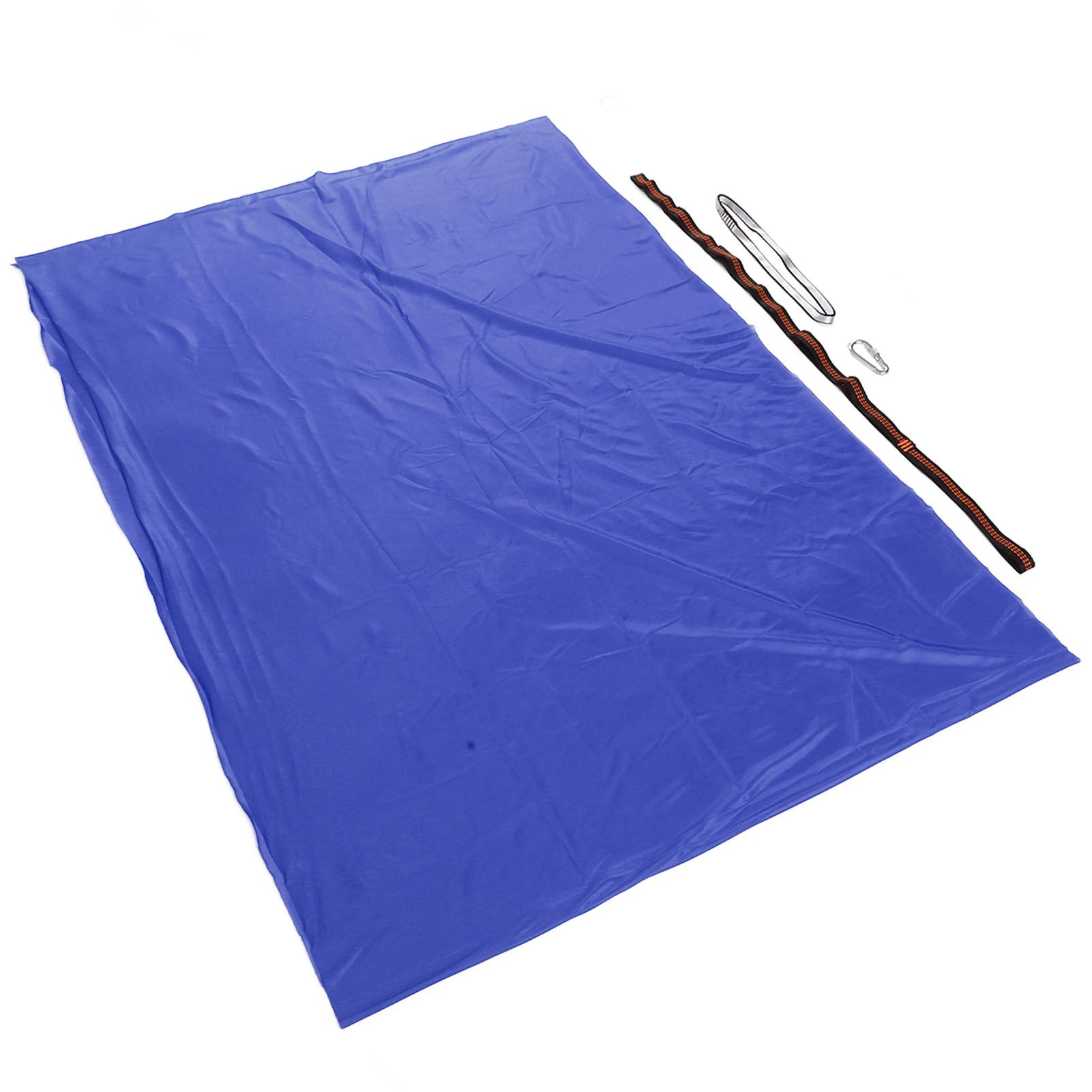 100x280cm Elastic Kid Swing Hammock Indoor Children Swing Bed for Home OutdoorDark Blue - Image 6