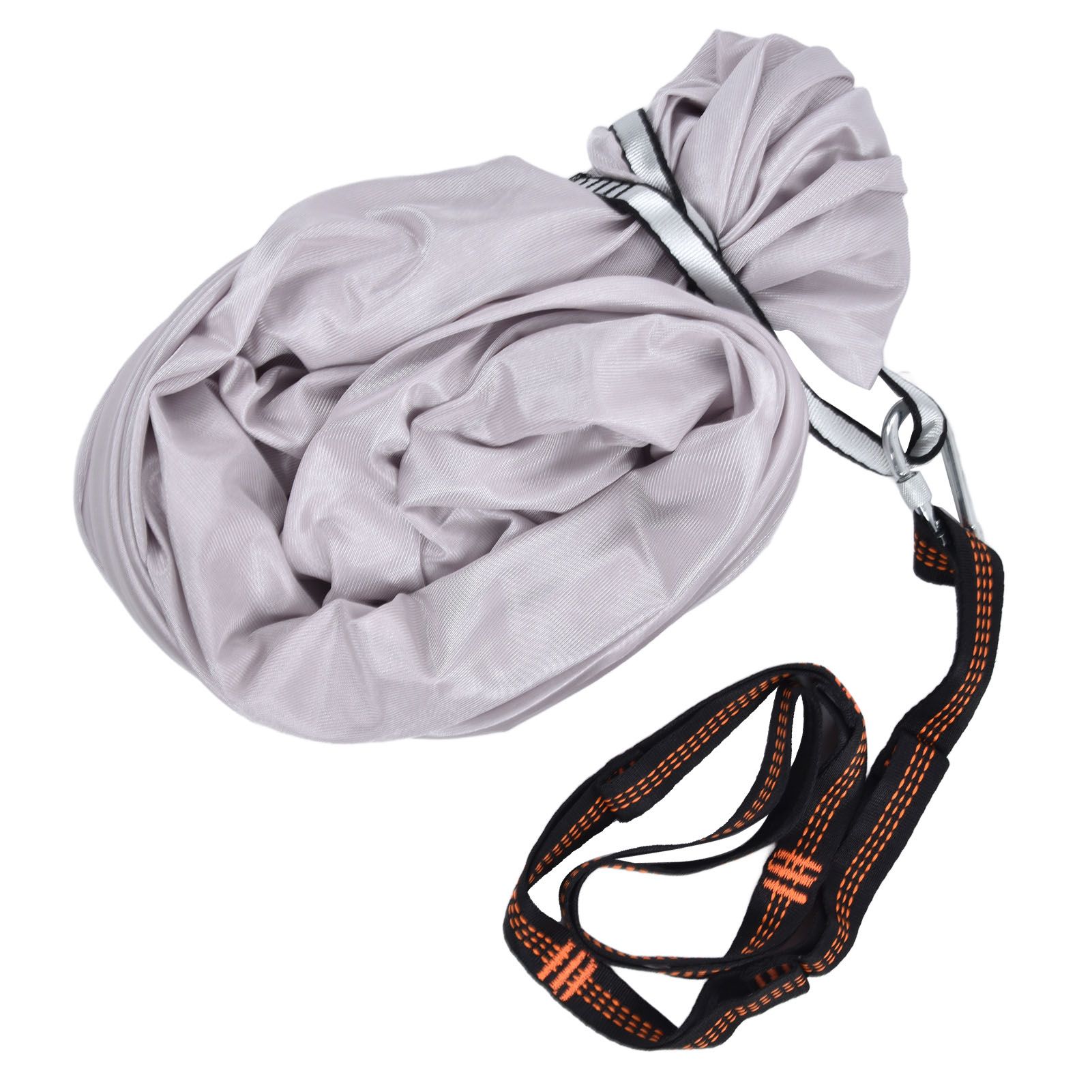 Aerial Yoga Hammock 1 X 2.8m Safe Breathable Relieve Pain Children's Elastic Hammock for Yoga Children UseGrey - Image 7