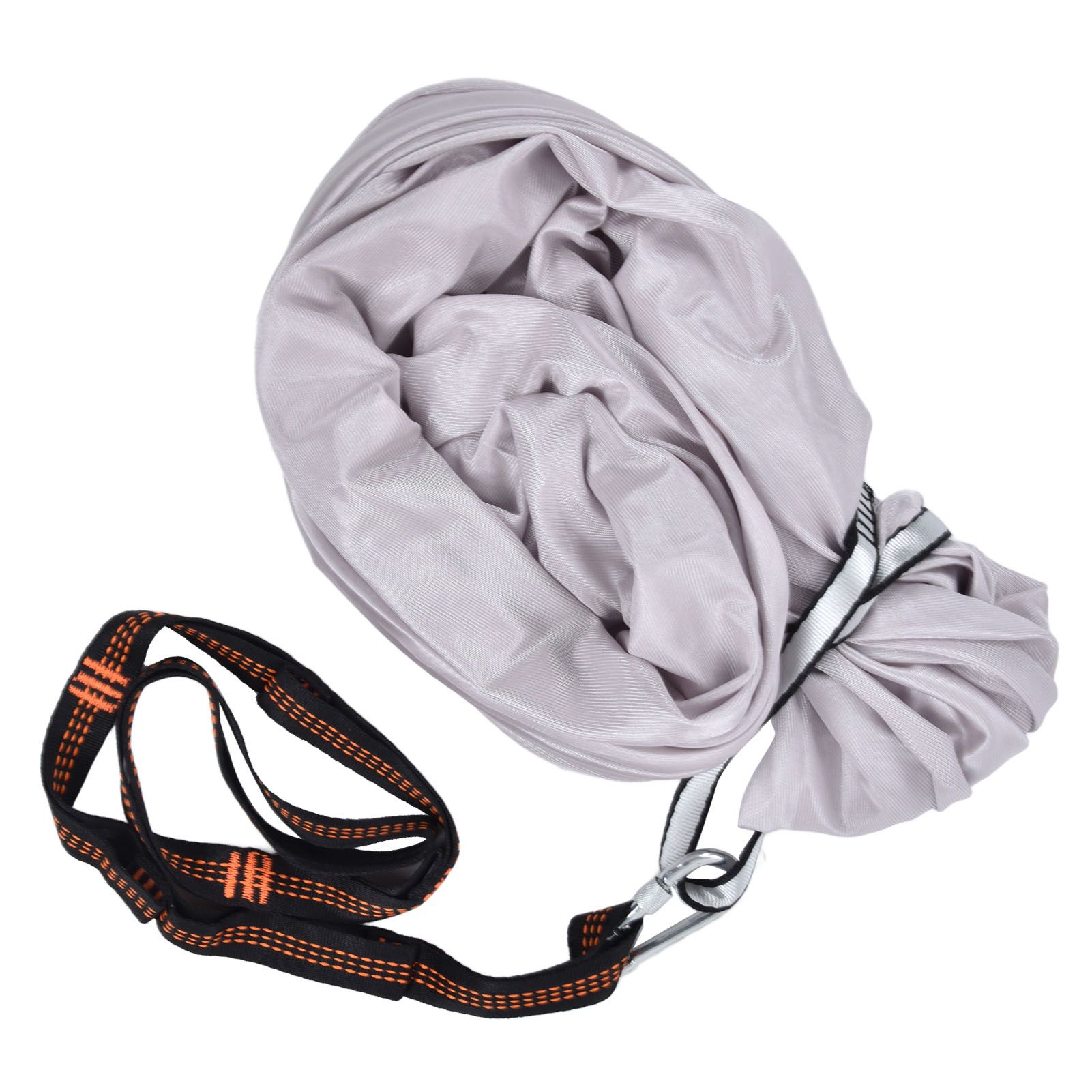 Aerial Yoga Hammock 1 X 2.8m Safe Breathable Relieve Pain Children's Elastic Hammock for Yoga Children UseGrey - Image 8