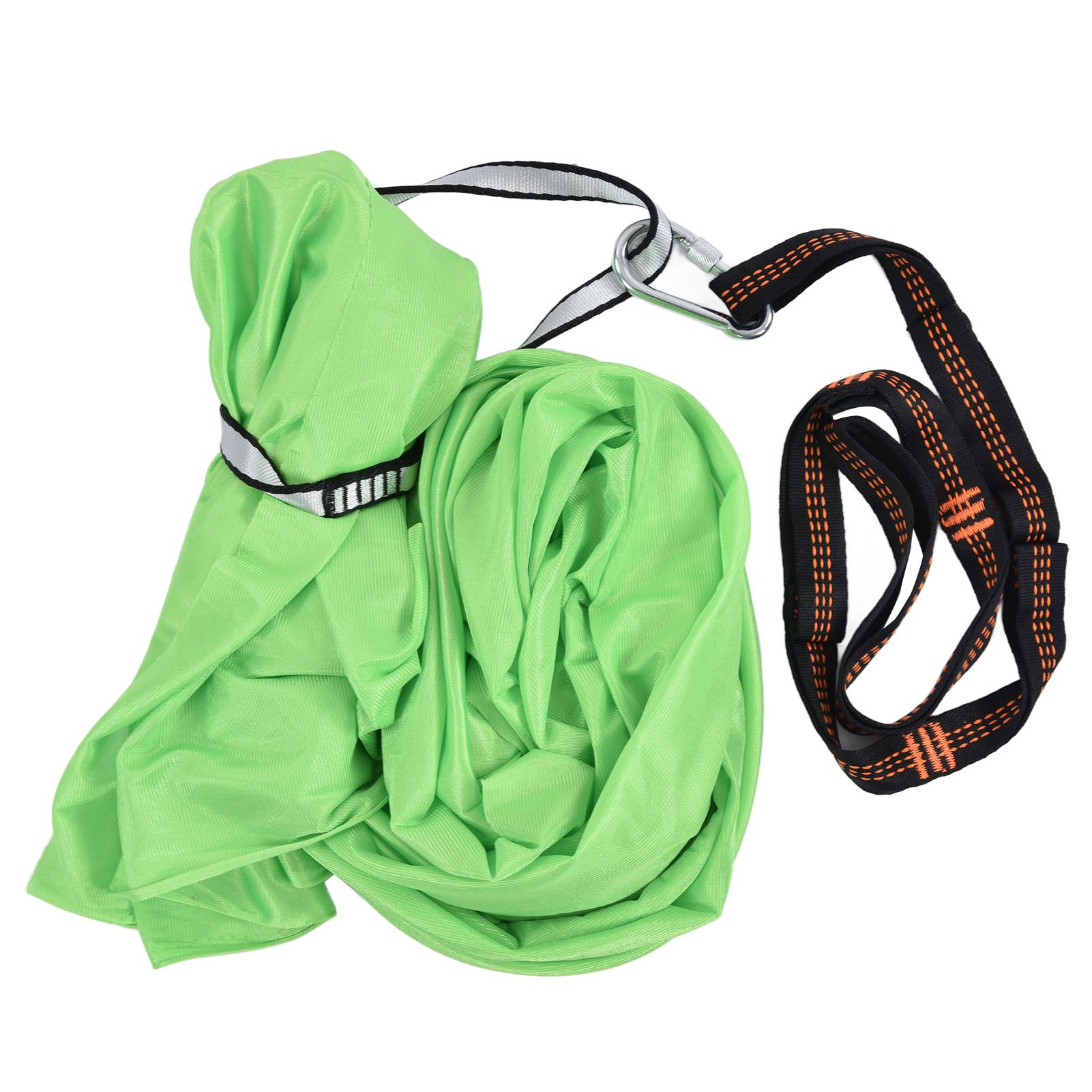 Aerial Yoga Hammock 1 X 2.8m Safe Breathable Relieve Pain Children's Elastic Hammock for Yoga Children UseGreen - Image 1