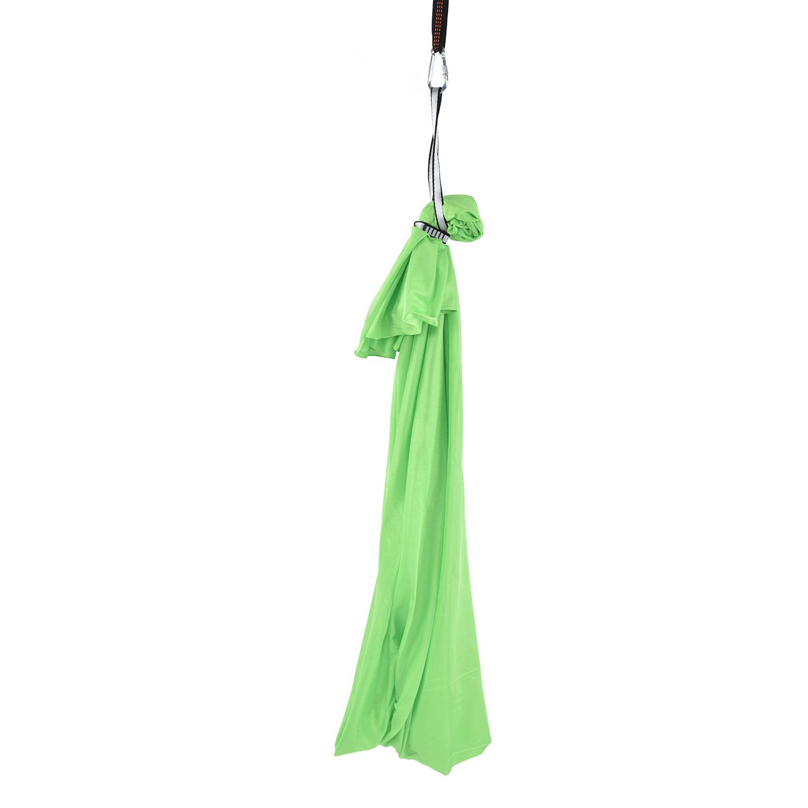Aerial Yoga Hammock 1 X 2.8m Safe Breathable Relieve Pain Children's Elastic Hammock for Yoga Children UseGreen - Image 6