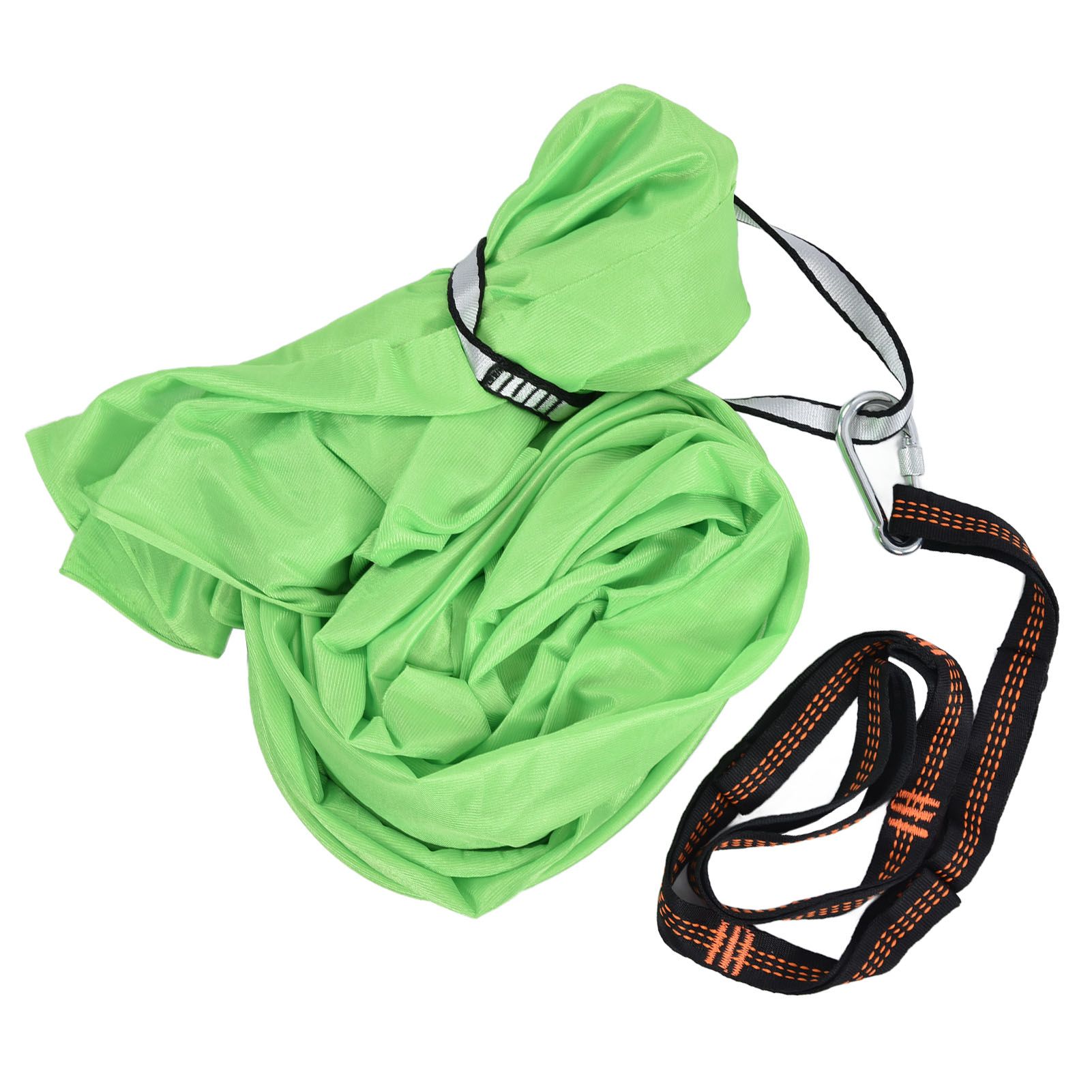Aerial Yoga Hammock 1 X 2.8m Safe Breathable Relieve Pain Children's Elastic Hammock for Yoga Children UseGreen - Image 7