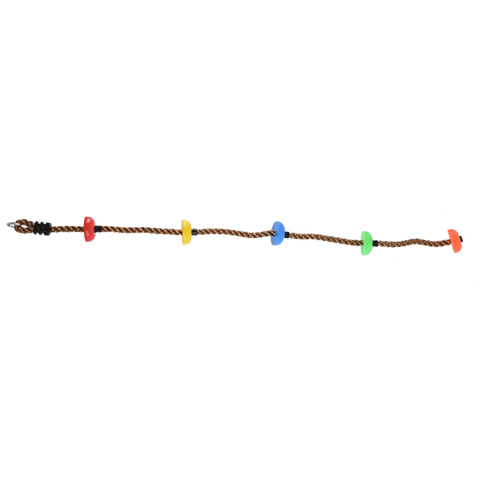 194cm Disc Swing Rope Plastic Multicolor Platforms for Children Balconies Courtyards Outdoor - Image 6