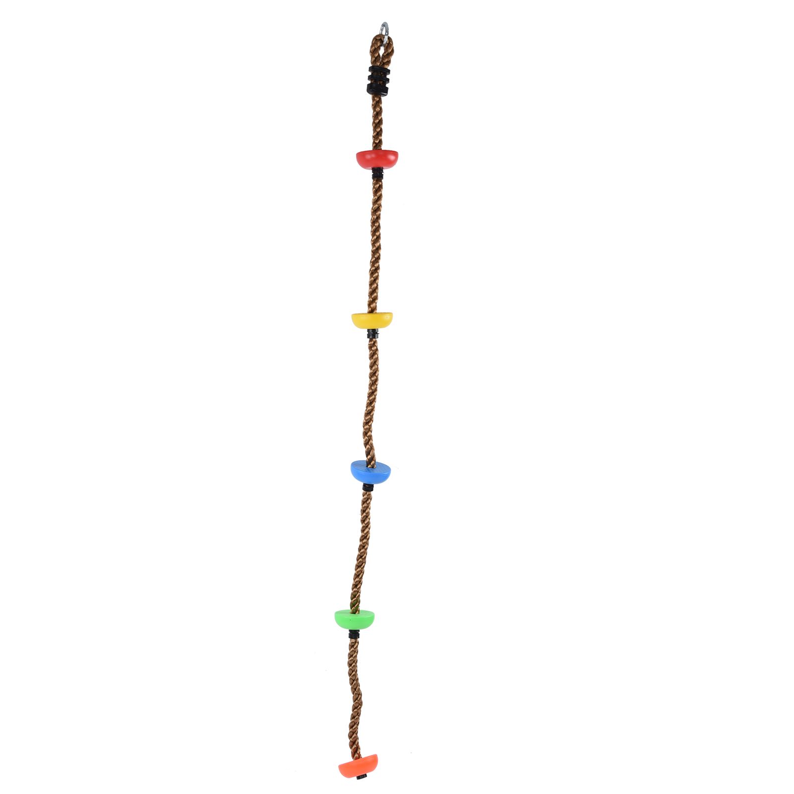194cm Disc Swing Rope Plastic Multicolor Platforms for Children Balconies Courtyards Outdoor - Image 7