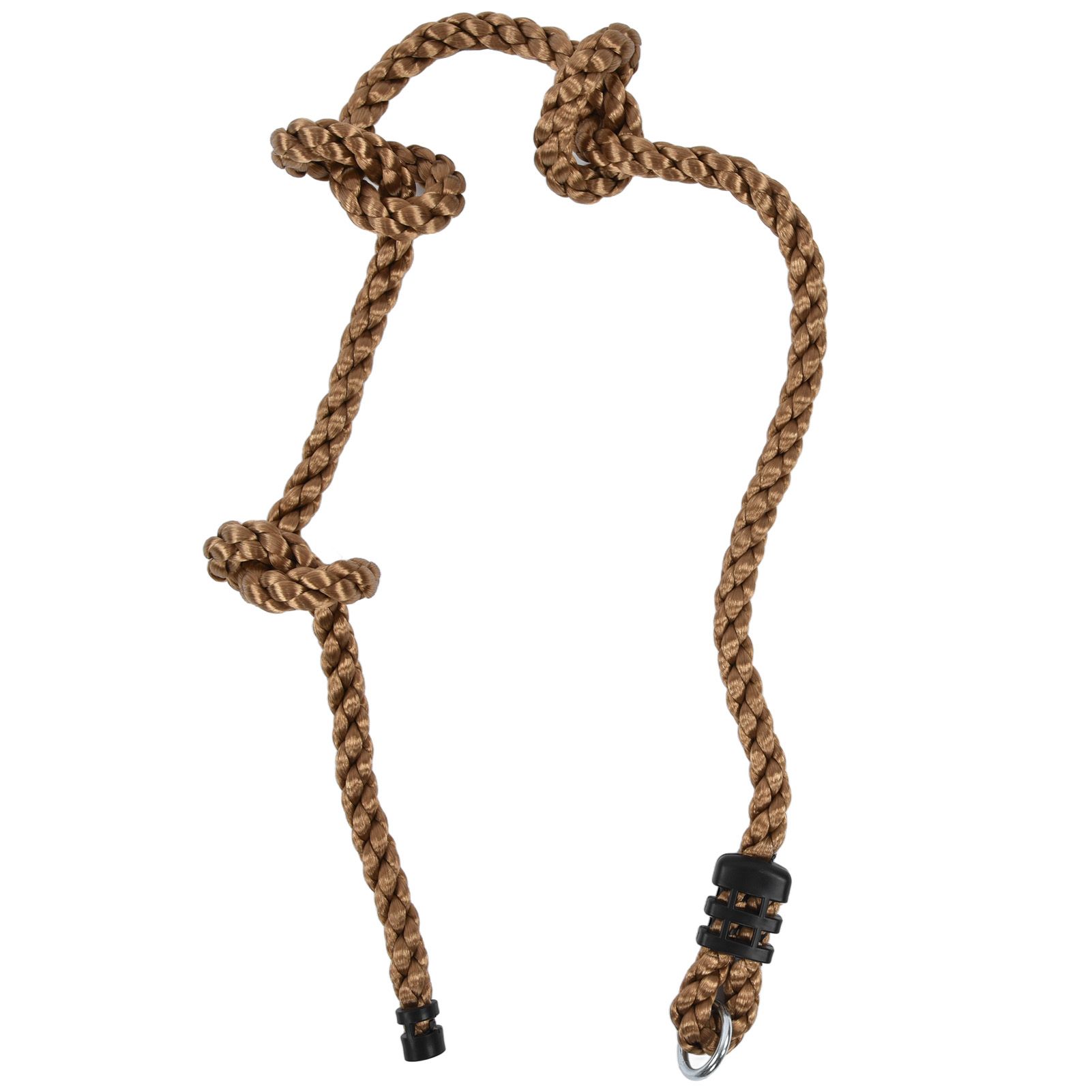 Kids Climbing Rope High Toughness 3 Knots Safe Hanging Tree Swing Rope for Balcony Garden - Image 1
