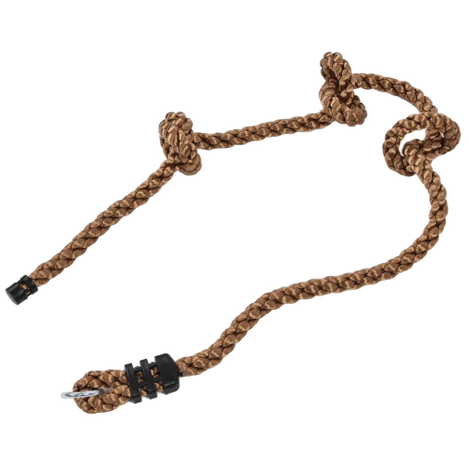 Kids Climbing Rope High Toughness 3 Knots Safe Hanging Tree Swing Rope for Balcony Garden - Image 2