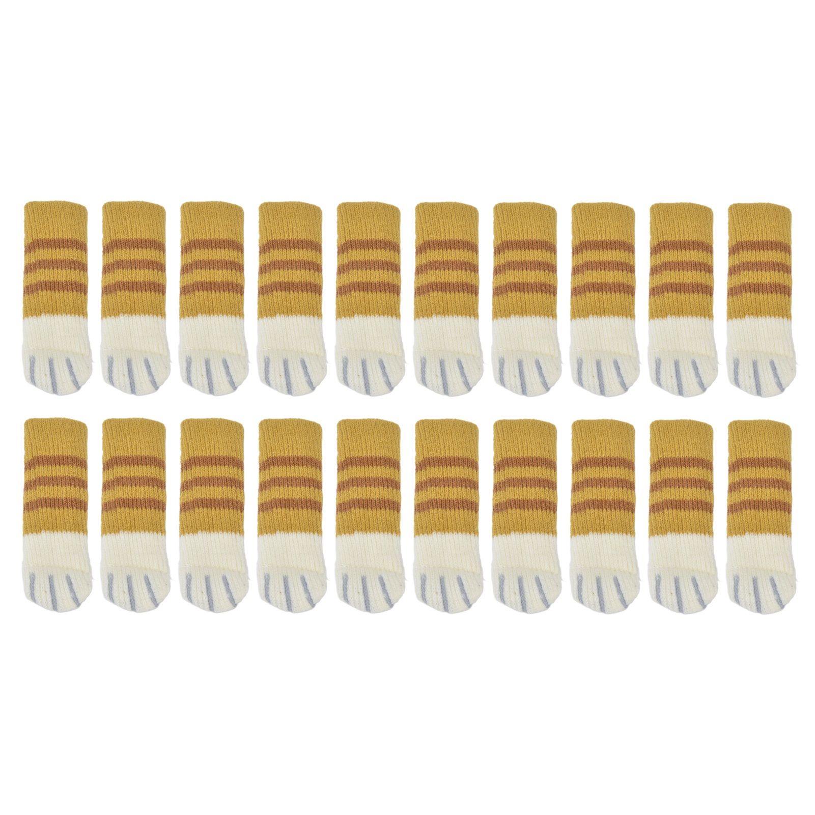 20pcs Furniture Leg Covers High Elastic Knitted Chair Leg Floor Protectors for Moving Easily and Reduce Noise - Image 1