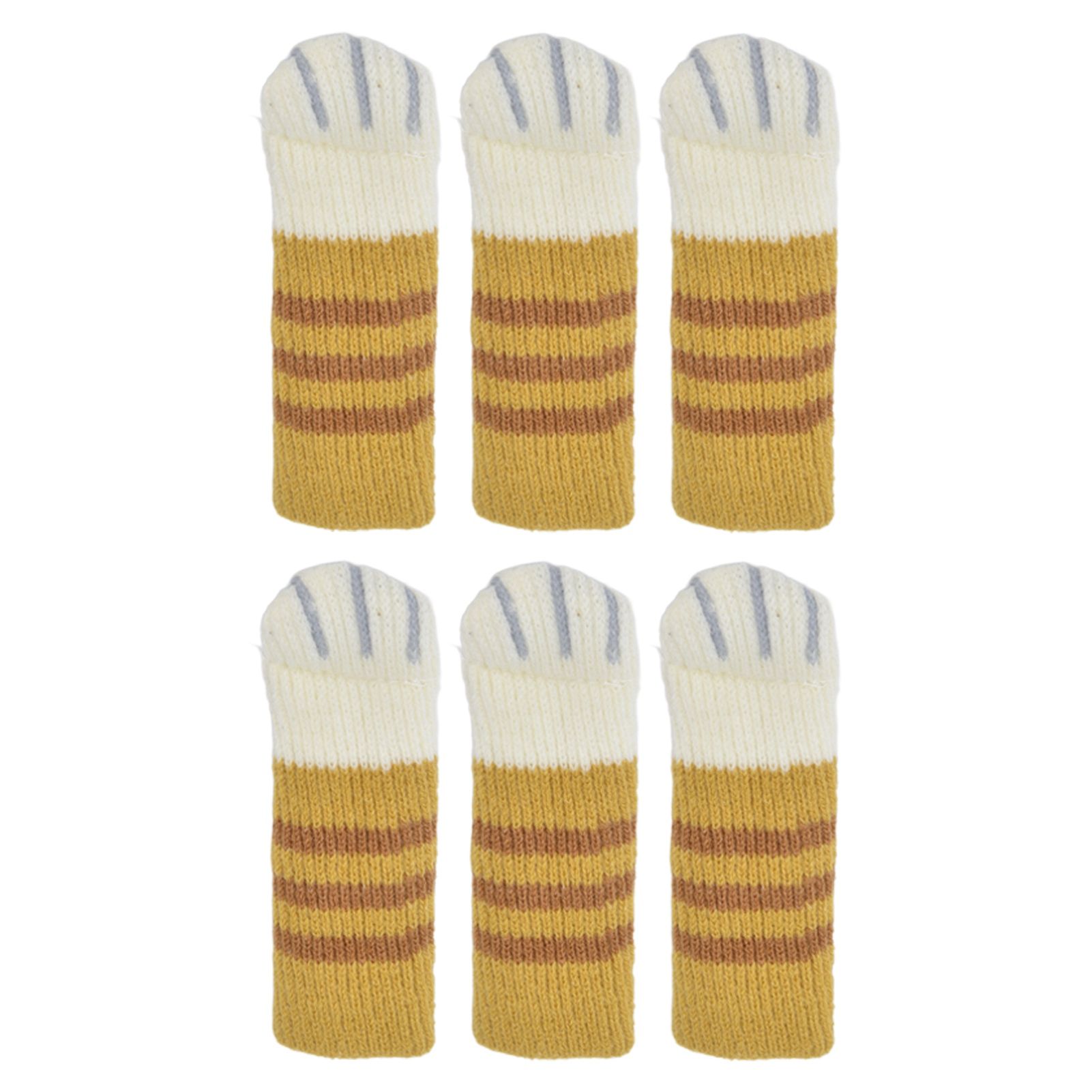 20pcs Furniture Leg Covers High Elastic Knitted Chair Leg Floor Protectors for Moving Easily and Reduce Noise - Image 4