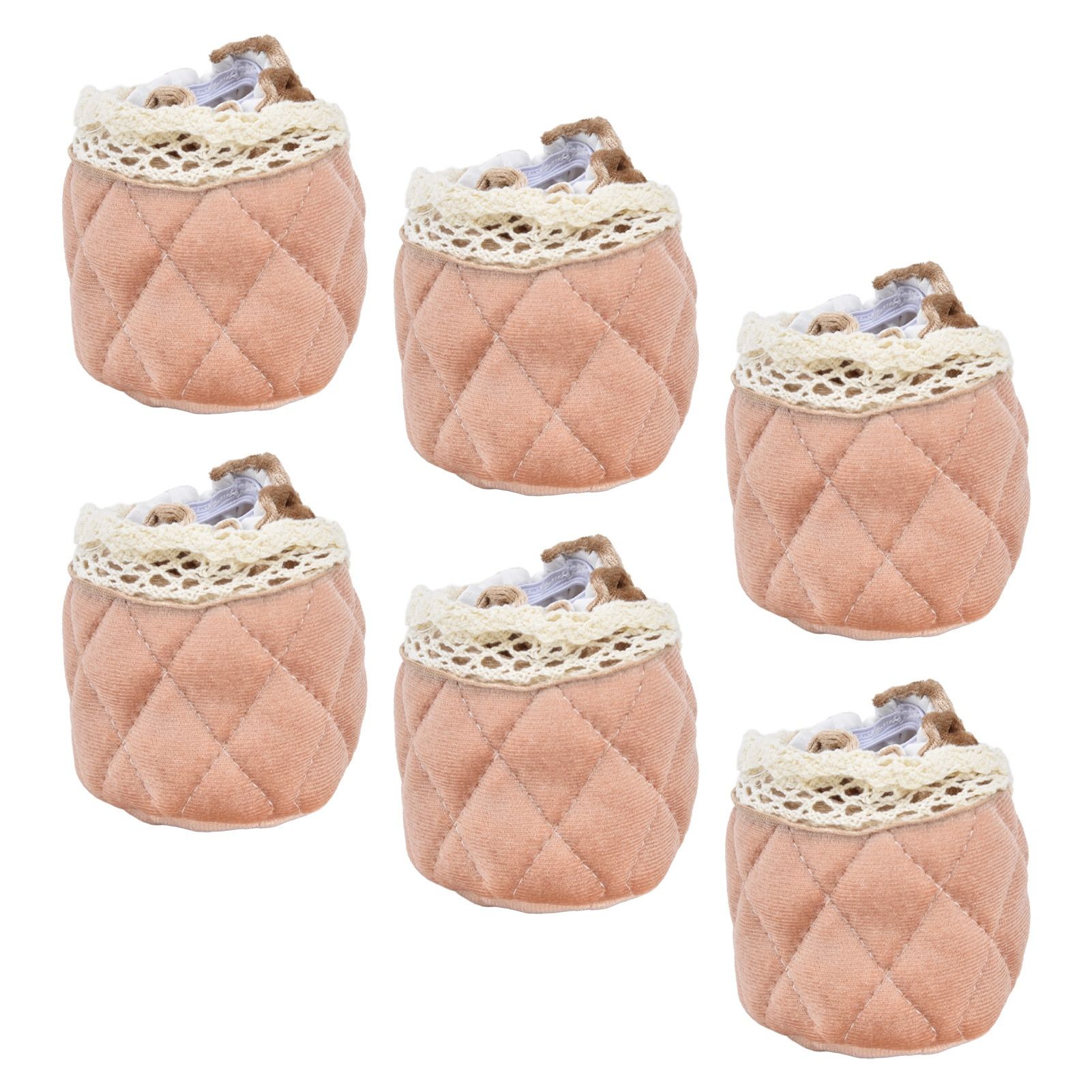 20Pcs Furniture Leg Covers Covers Flannel Lace Thickened Chair Legs Floor Protectors Wear Resistant - Image 2