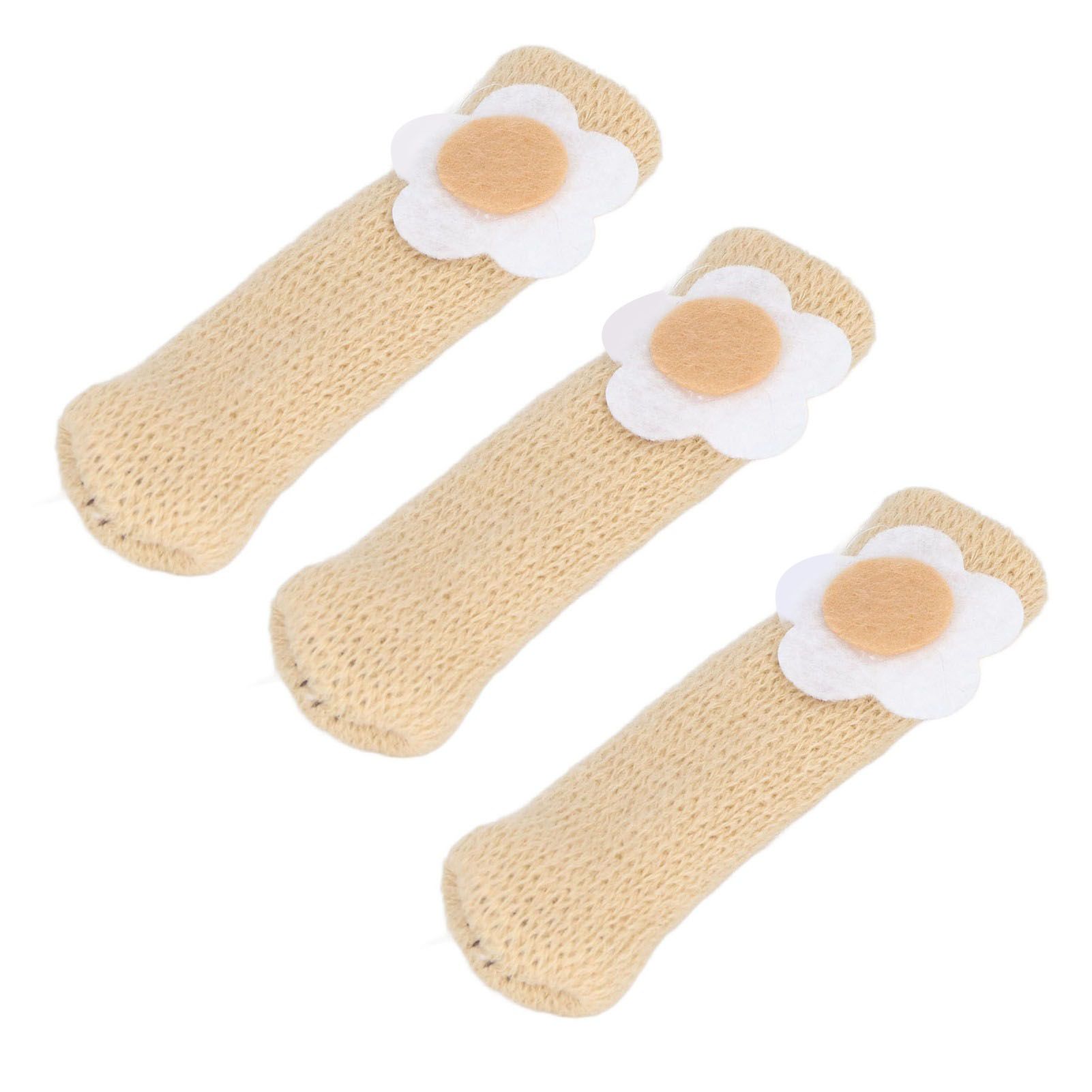 25Pcs Furniture Leg Cover Foot Cover Mat Floor Protector Double Layer Knitted Set Kit - Image 7