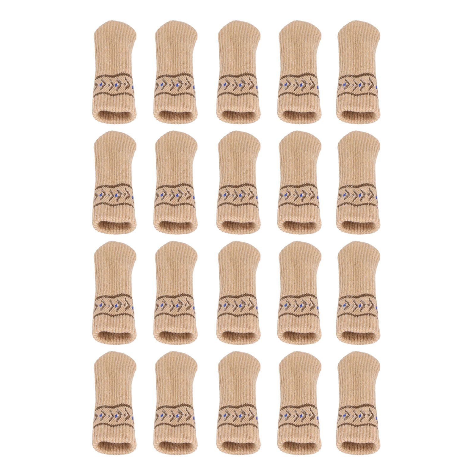 20PCS Chair Leg Covers Acrylic Silicone Double Layer Elastic Furniture Legs Floor Protectors - Image 2