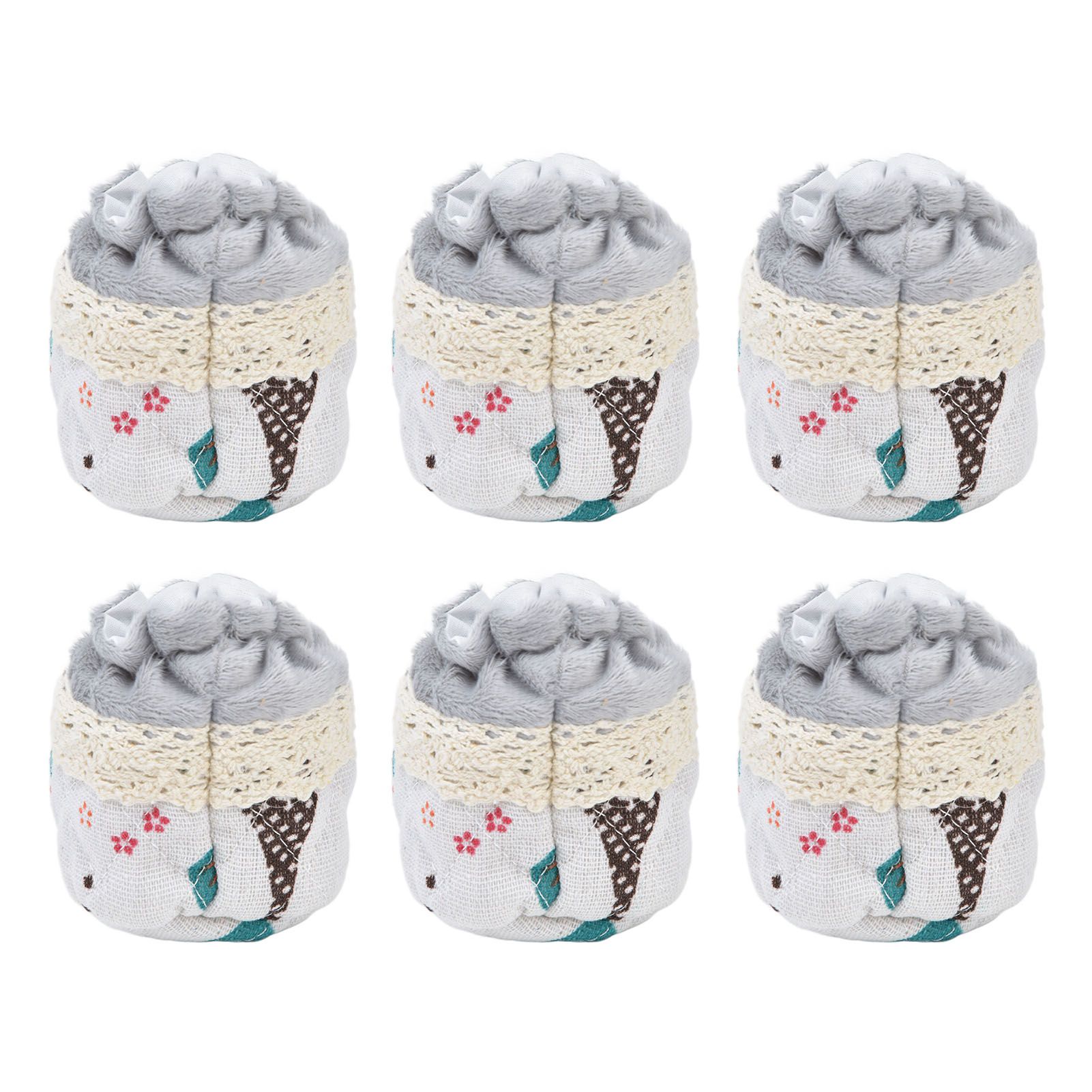 20pcs Chair Cover Flannel Material Double Thickness Elastic Reducing Noise 8cm/3.1in Foot Protectors for Home - Image 4