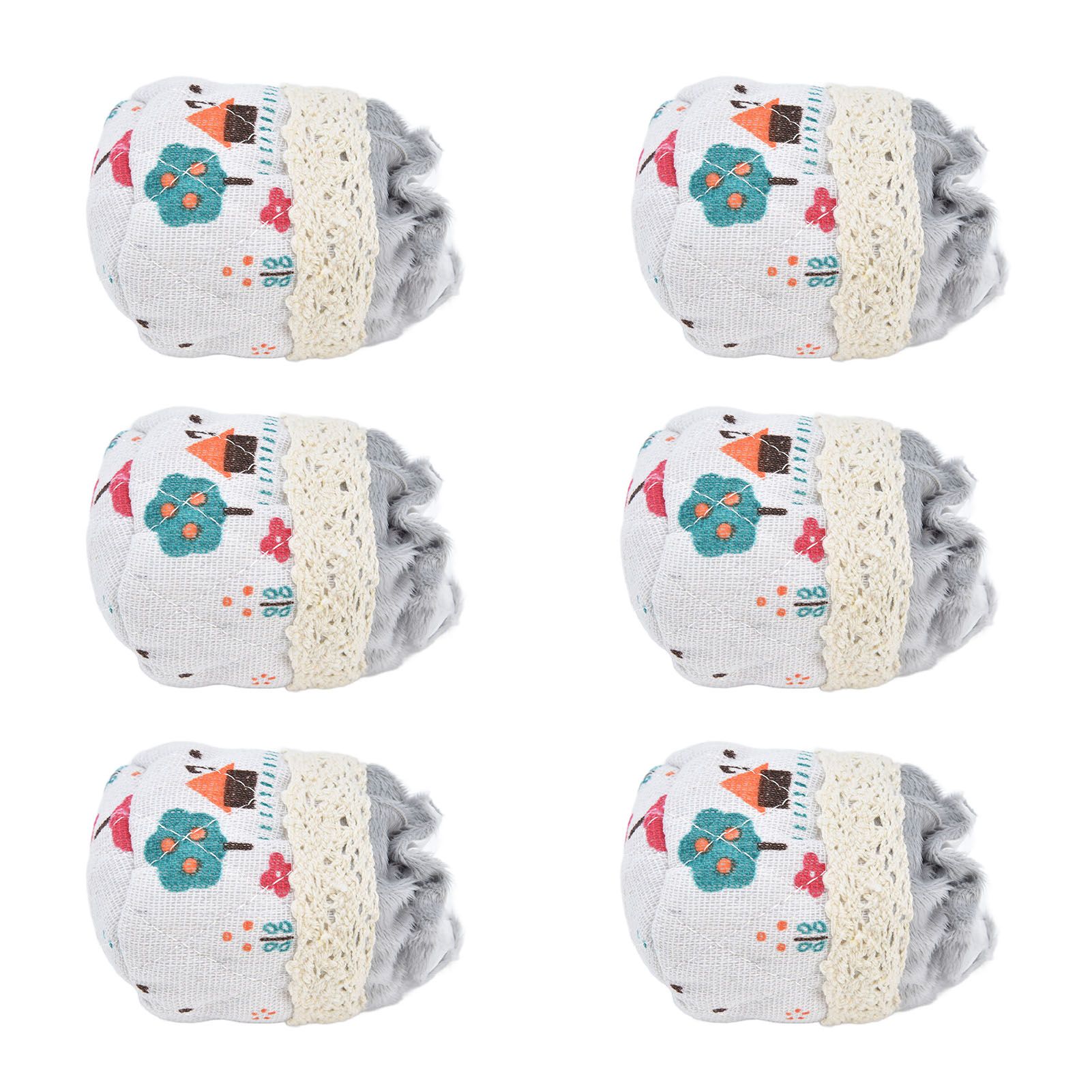 20pcs Chair Cover Flannel Material Double Thickness Elastic Reducing Noise 8cm/3.1in Foot Protectors for Home - Image 6