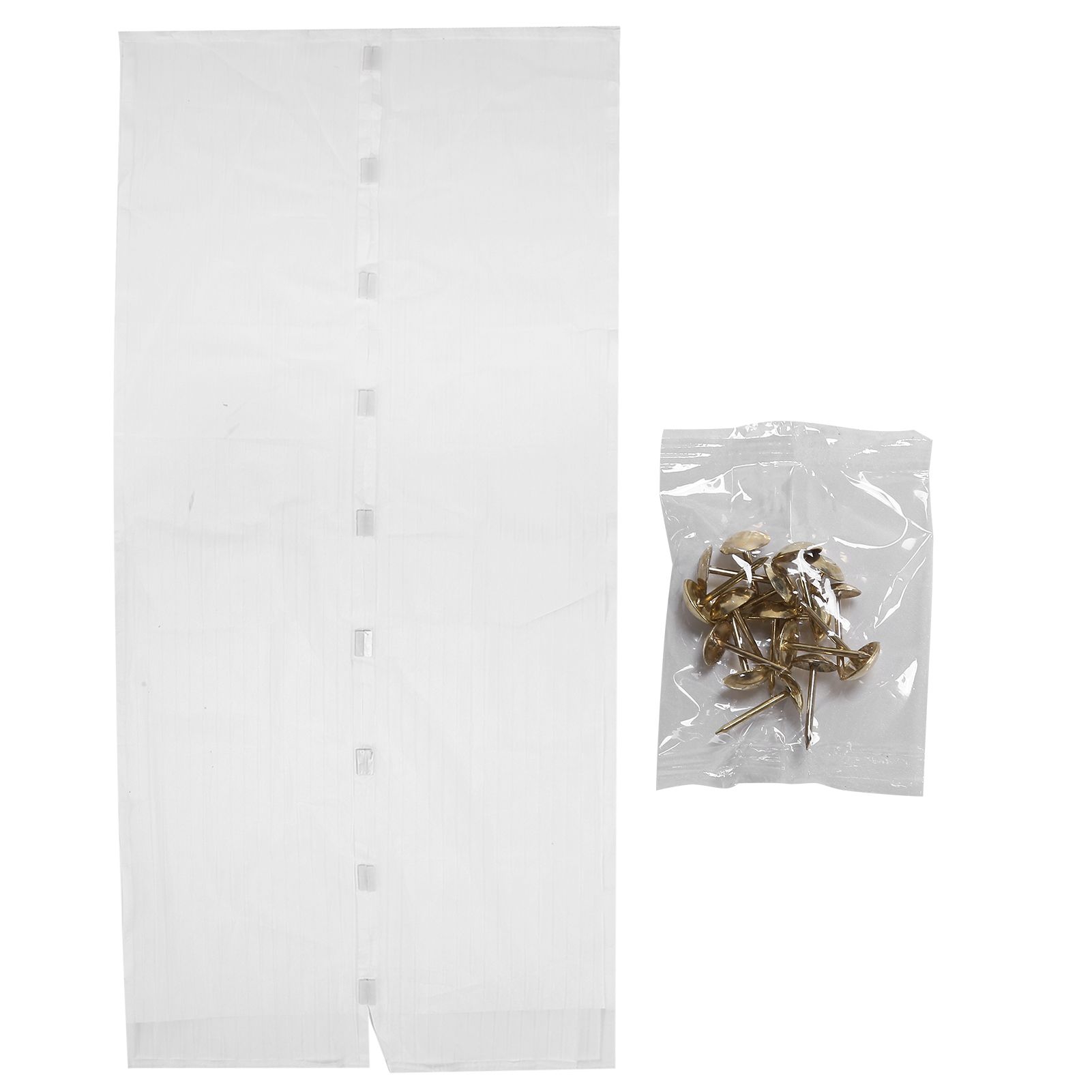Magnetic Door Curtain Automatic Closing AntiMosquito Door Screen for Bedroom Kitchen(White ) - Image 1