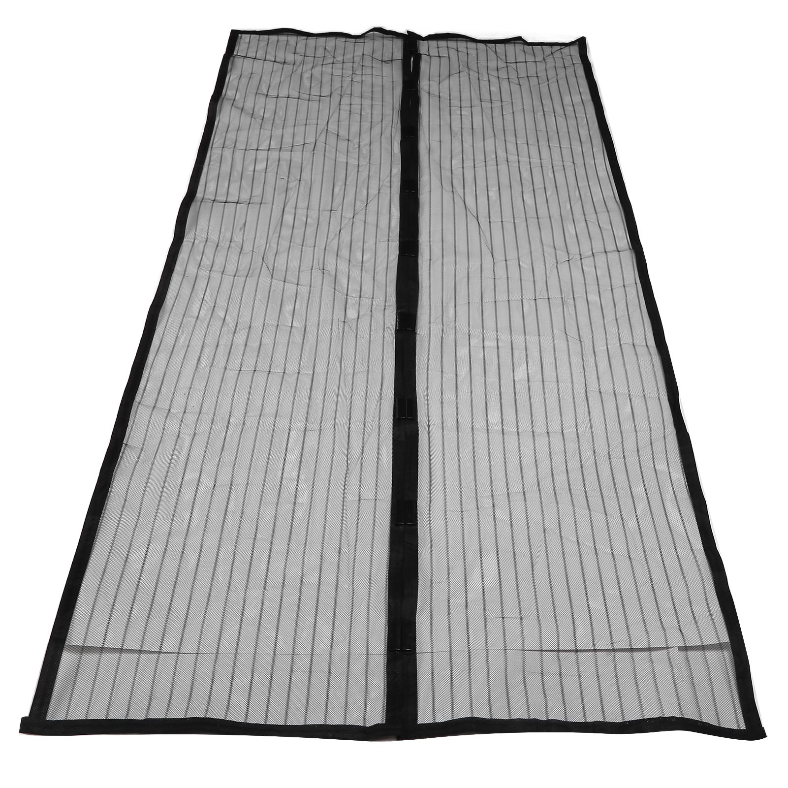 Magnetic Door Curtain Automatic Closing AntiMosquito Door Screen for Bedroom Kitchen(Black ) - Image 5