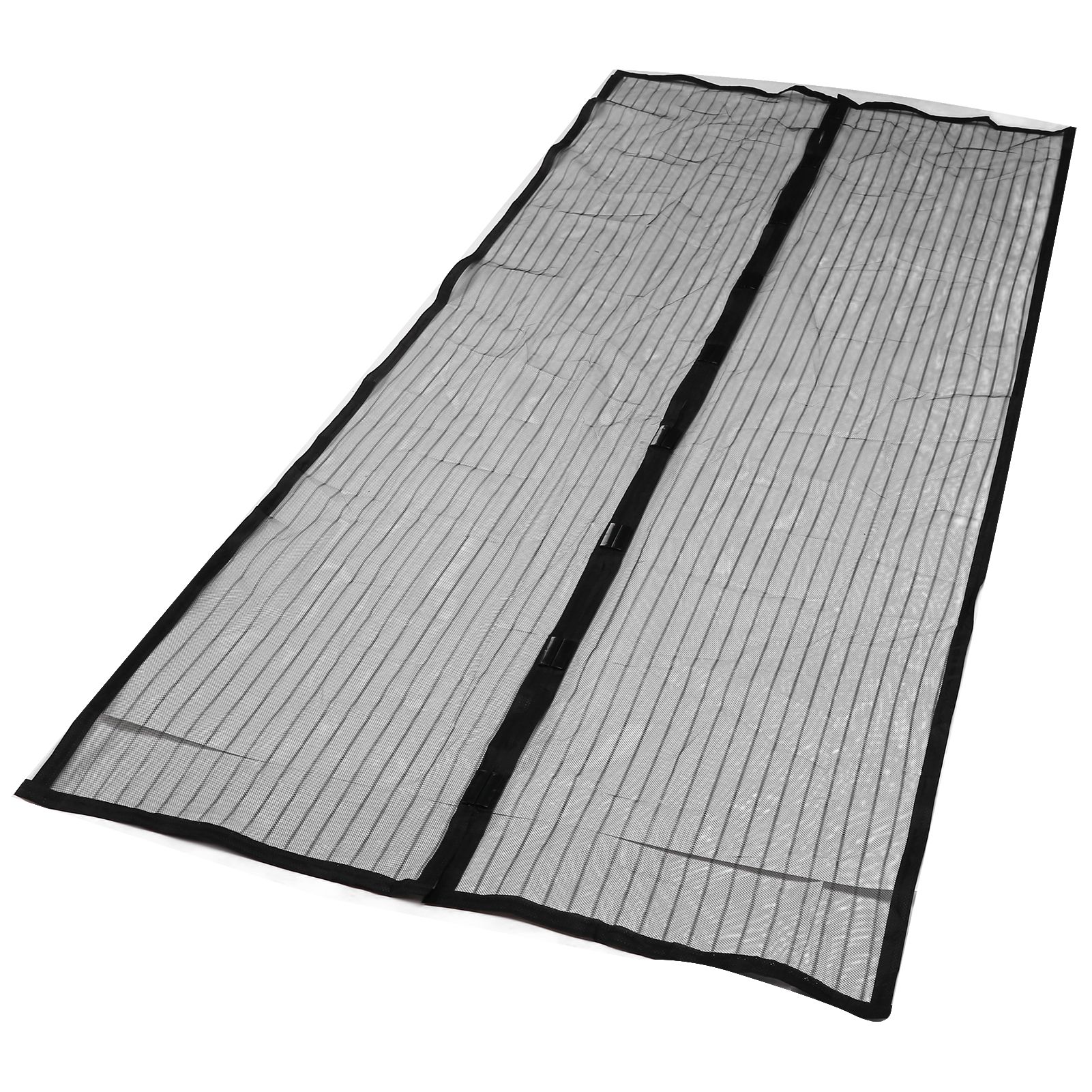 Magnetic Door Curtain Automatic Closing AntiMosquito Door Screen for Bedroom Kitchen(Black ) - Image 6
