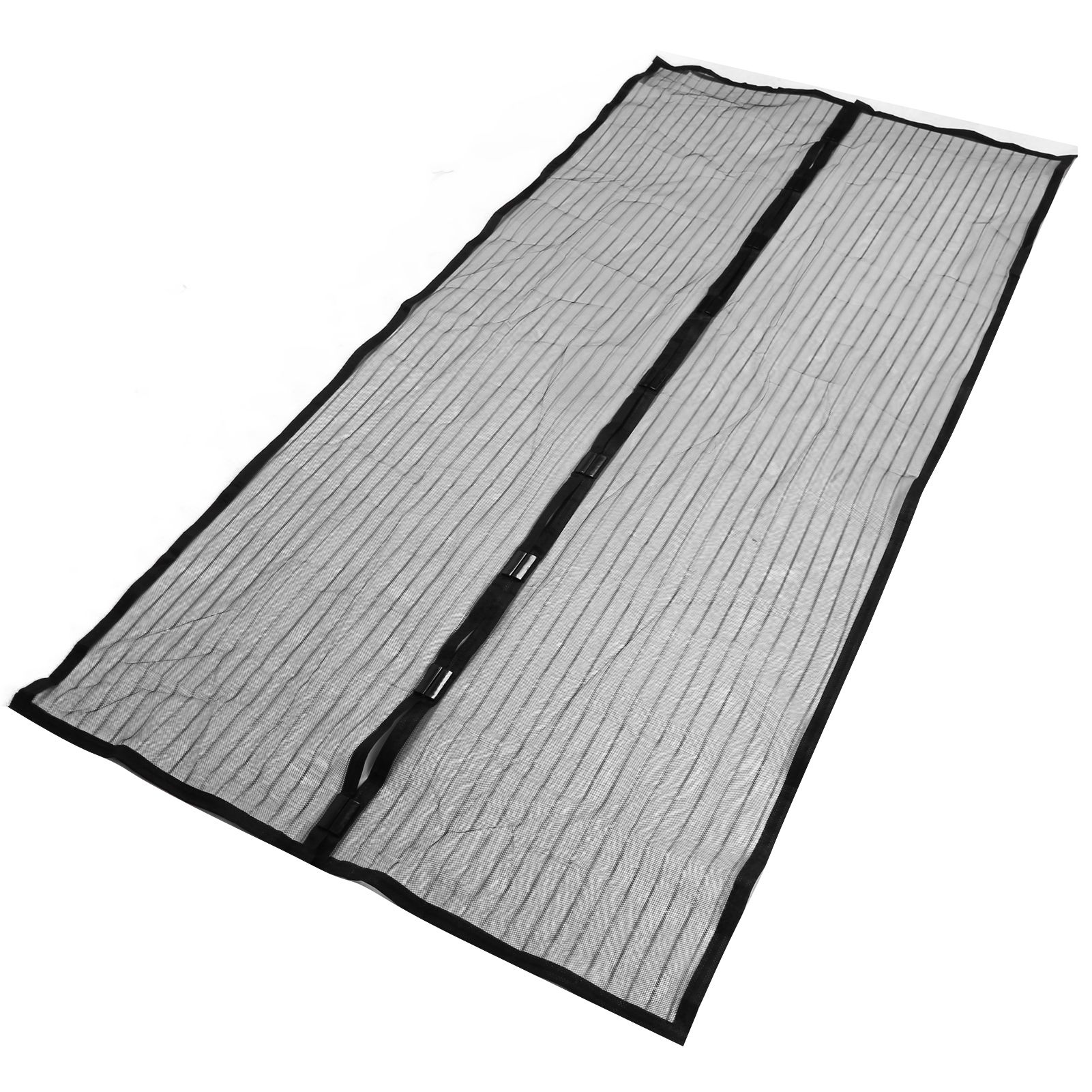 Magnetic Door Curtain Automatic Closing AntiMosquito Door Screen for Bedroom Kitchen(Black ) - Image 7