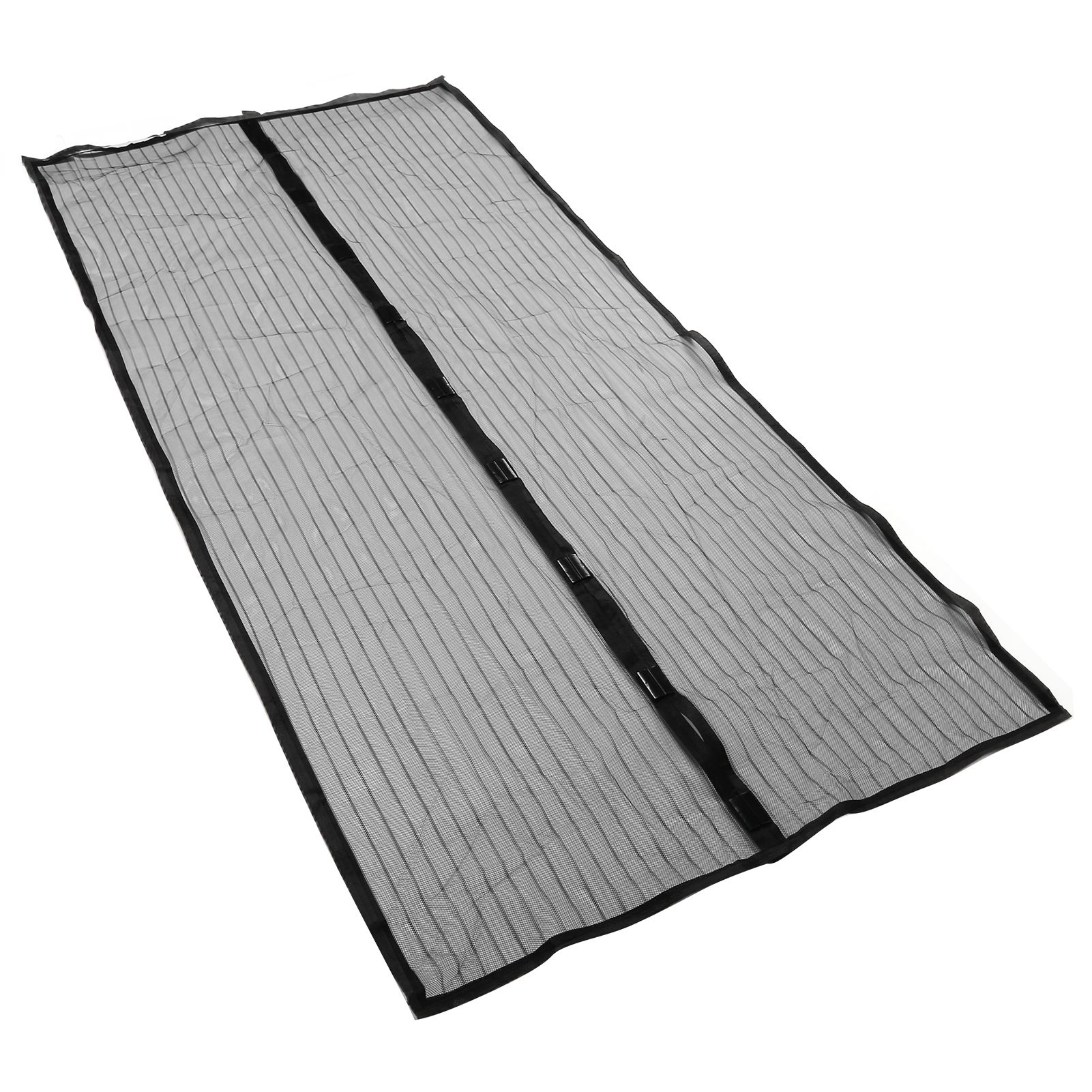 Magnetic Door Curtain Automatic Closing AntiMosquito Door Screen for Bedroom Kitchen(Black ) - Image 8