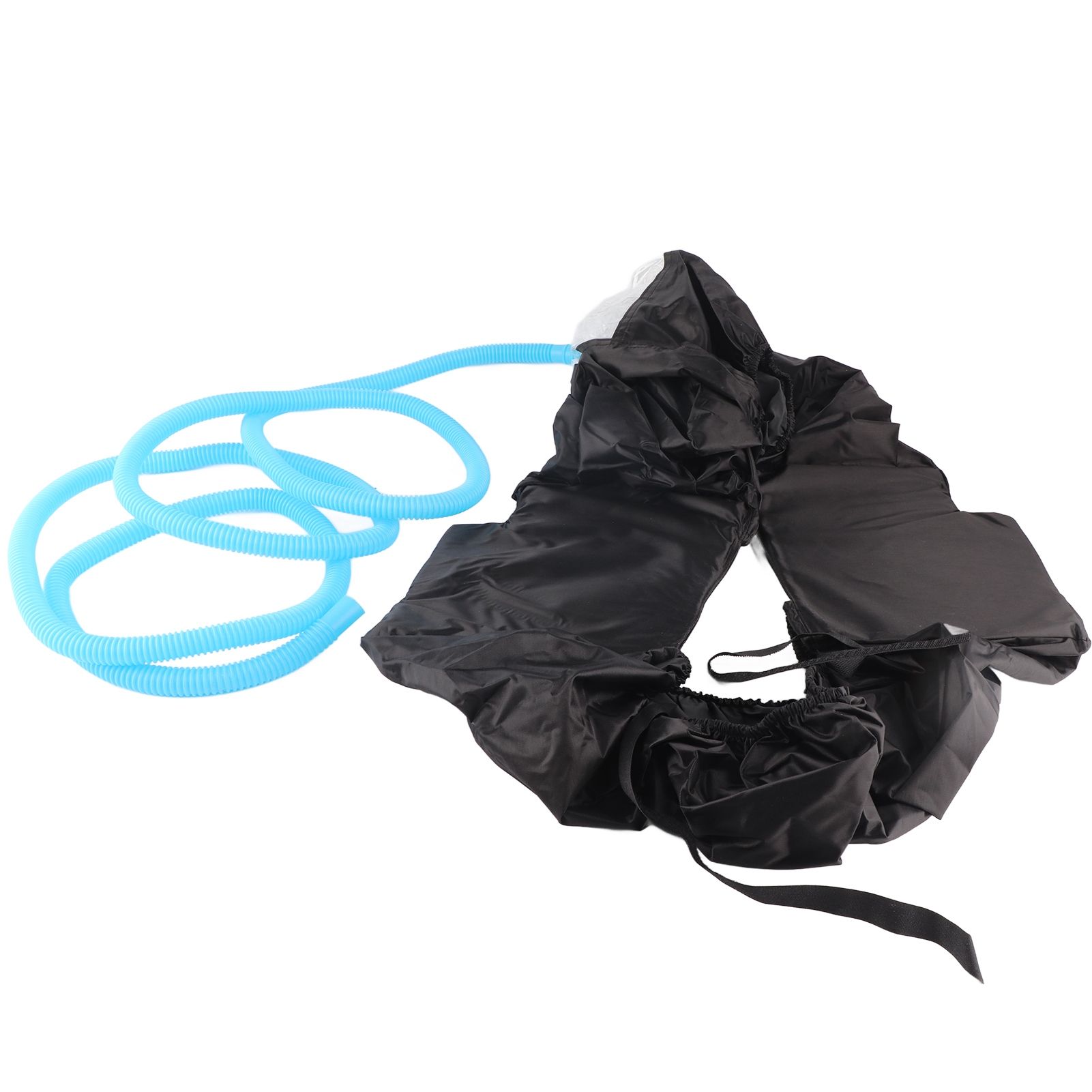 Wall Mounted Air Conditioning Cleaning Cover Bag with Drain Pipe for 1‑1.5P Air Conditioner Black - Image 2