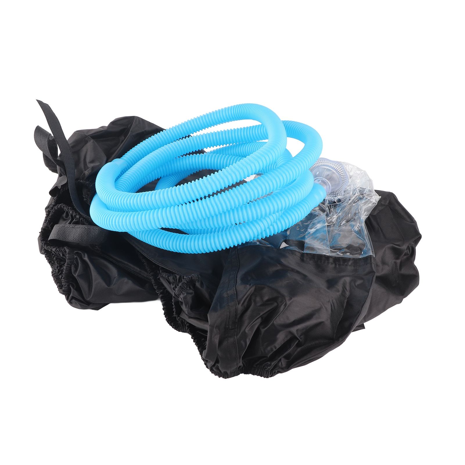 Wall Mounted Air Conditioning Cleaning Cover Bag with Drain Pipe for 1‑1.5P Air Conditioner Black - Image 4