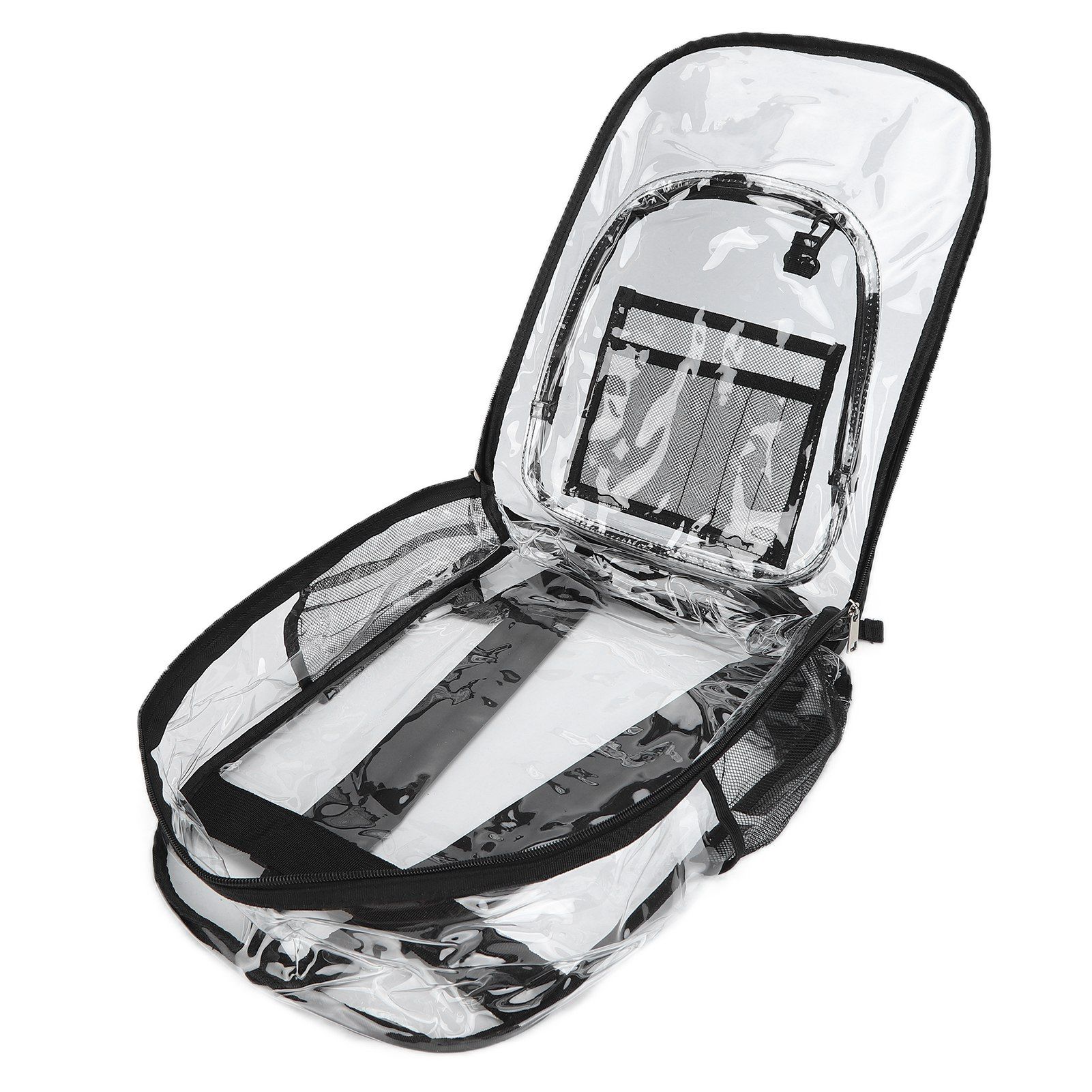 Transparent Backpack Waterproof PVC Storage Bag Student School Bag for Outdoor Travel - Image 3