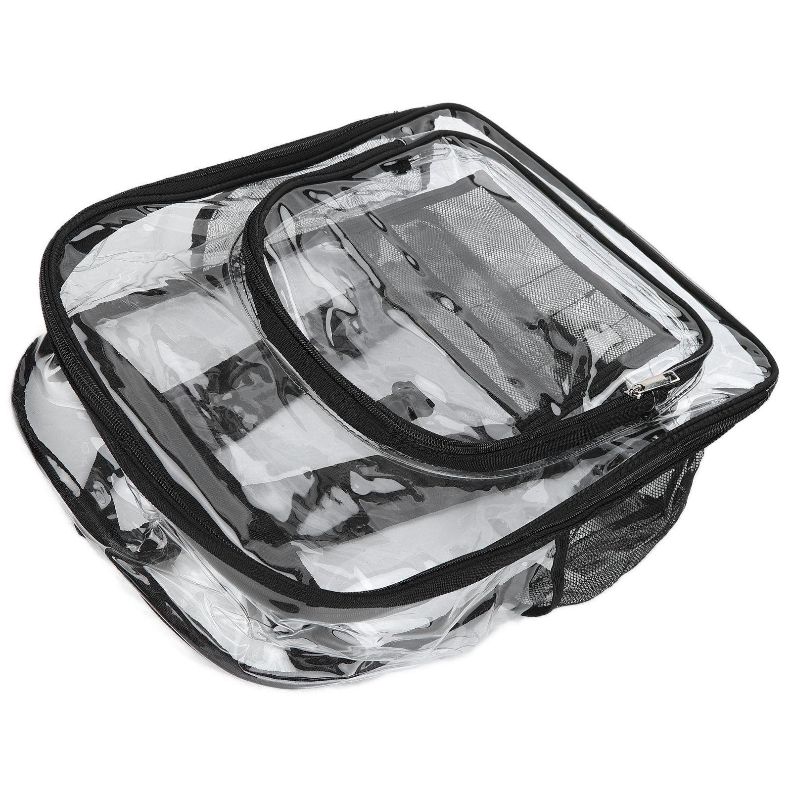 Transparent Backpack Waterproof PVC Storage Bag Student School Bag for Outdoor Travel - Image 4