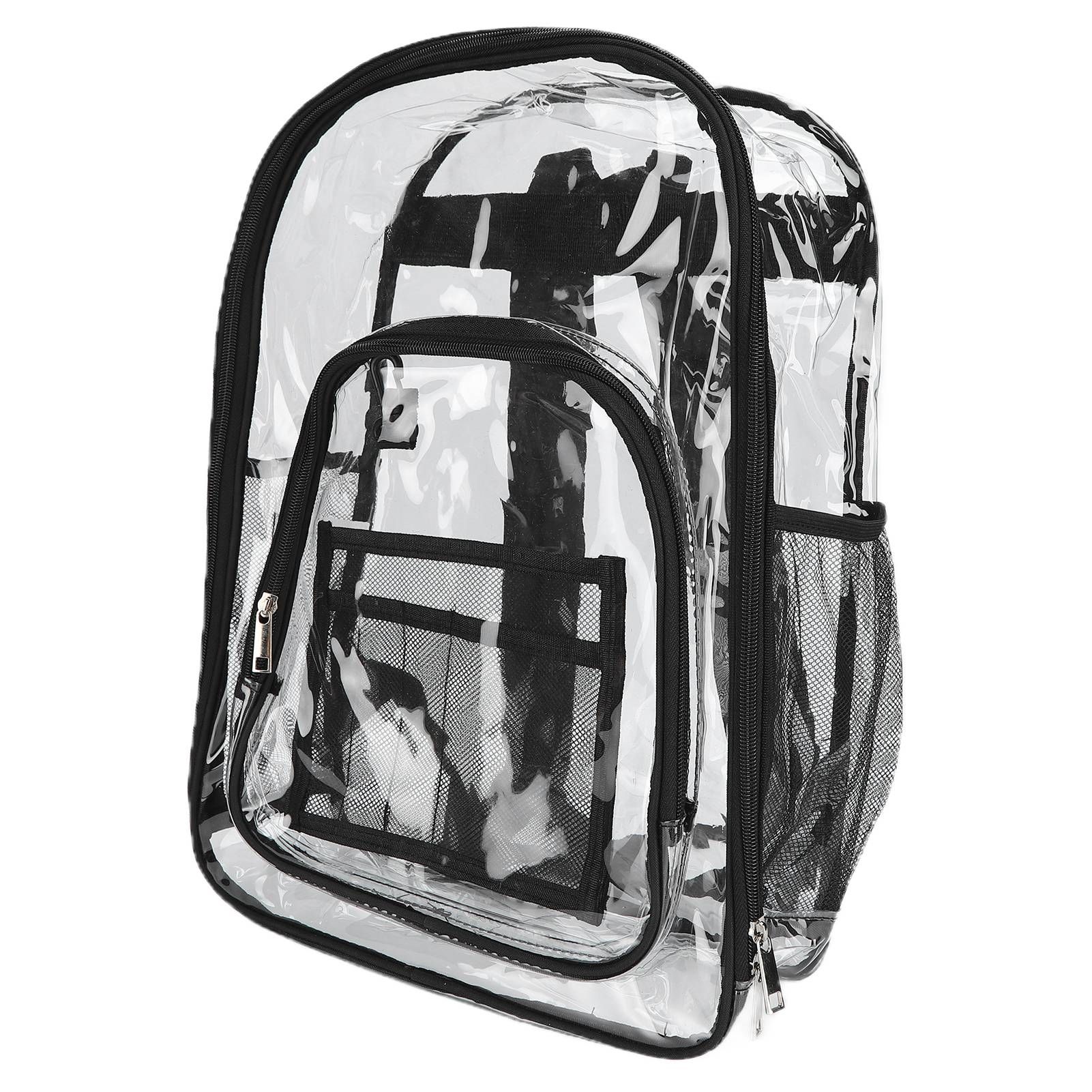 Transparent Backpack Waterproof PVC Storage Bag Student School Bag for Outdoor Travel - Image 6