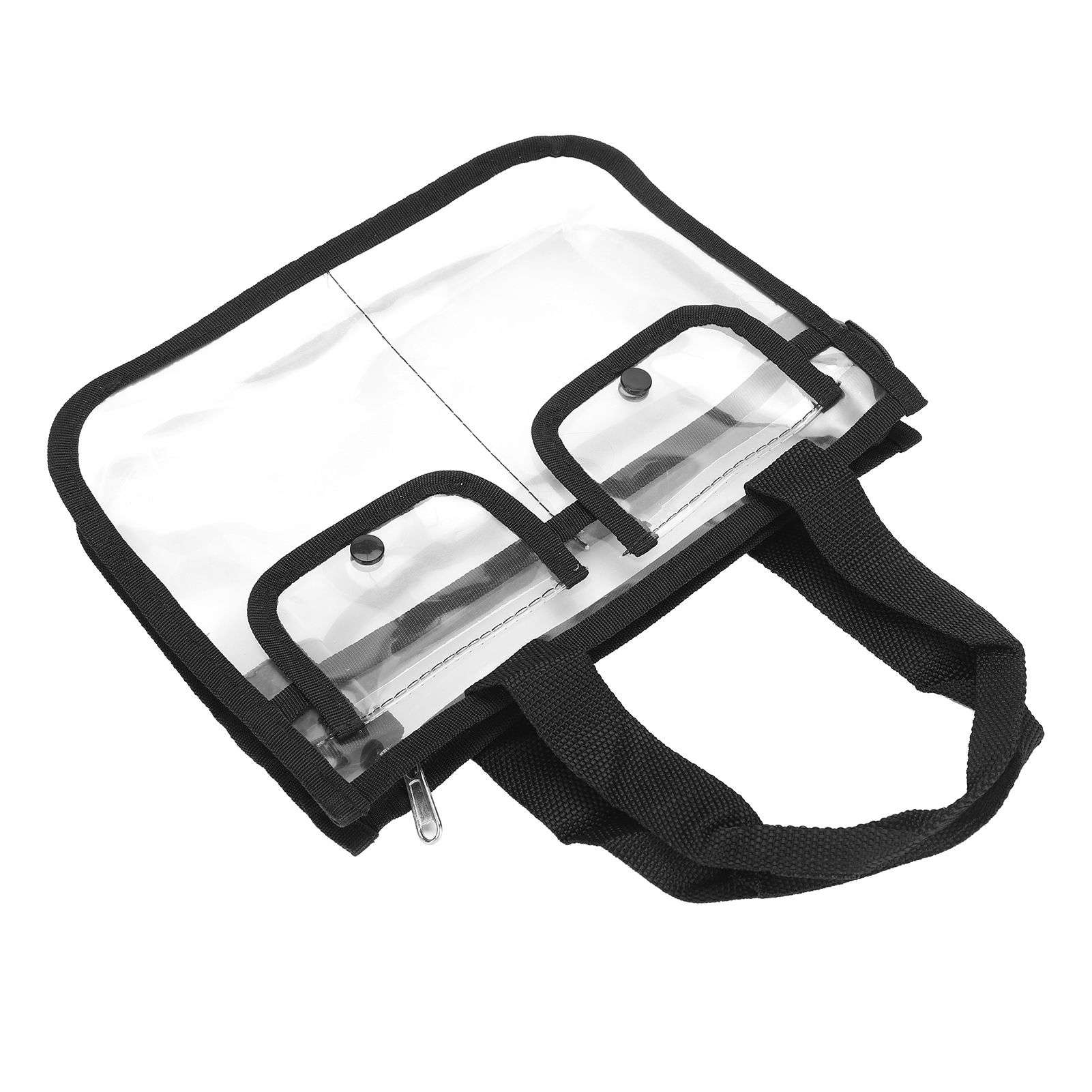 Clear Toiletry Bag EVA Portable Transparent Cosmetic Makeup Bag for Traveling Vacation - Image 8