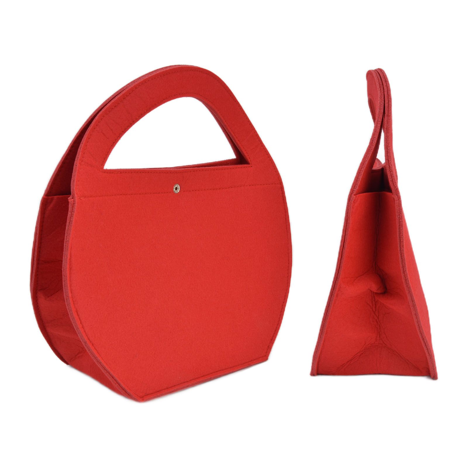 Felt Portable Storage Bag Non‑Woven Waterproof Scratch‑Resistant Anti‑Static Thermal Insulation Lunch Bag Ladies Clutch - Image 8